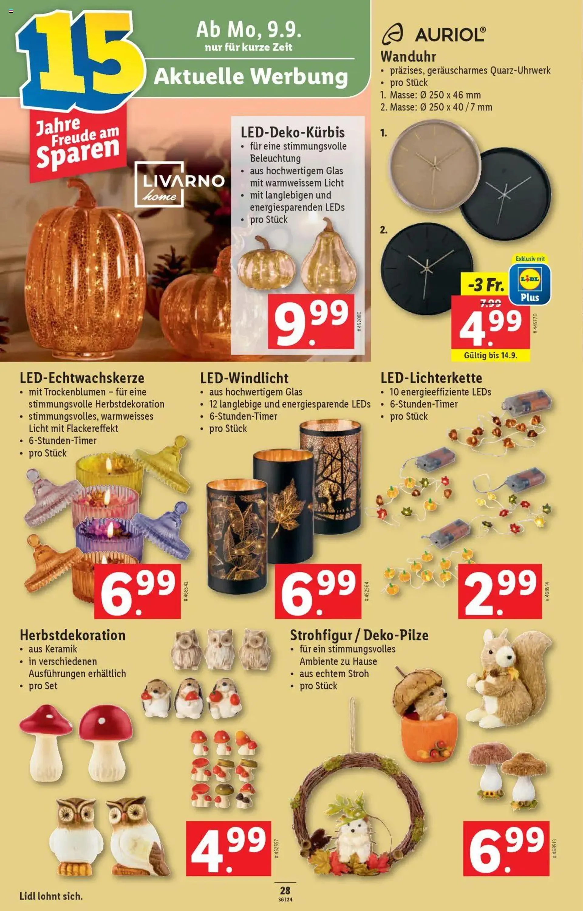 Lidl Aktionen von 5. September bis 11. September 2024 - Prospekt seite  30