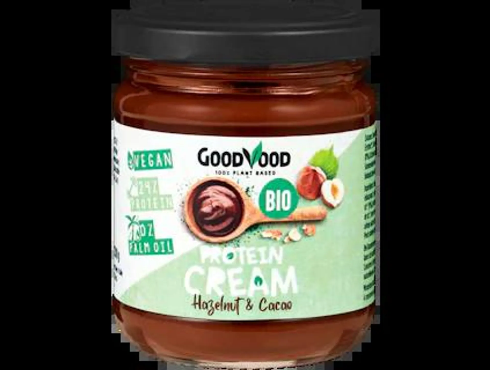 GoodVood Protein Cream Hazelnut & Cacao Bio