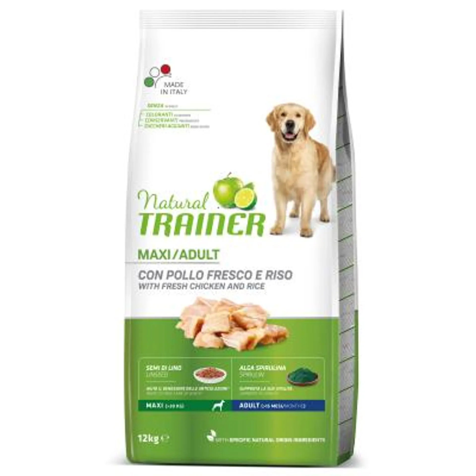 Trainer NATURAL Adult Maxi Huhn & Reis 12kg