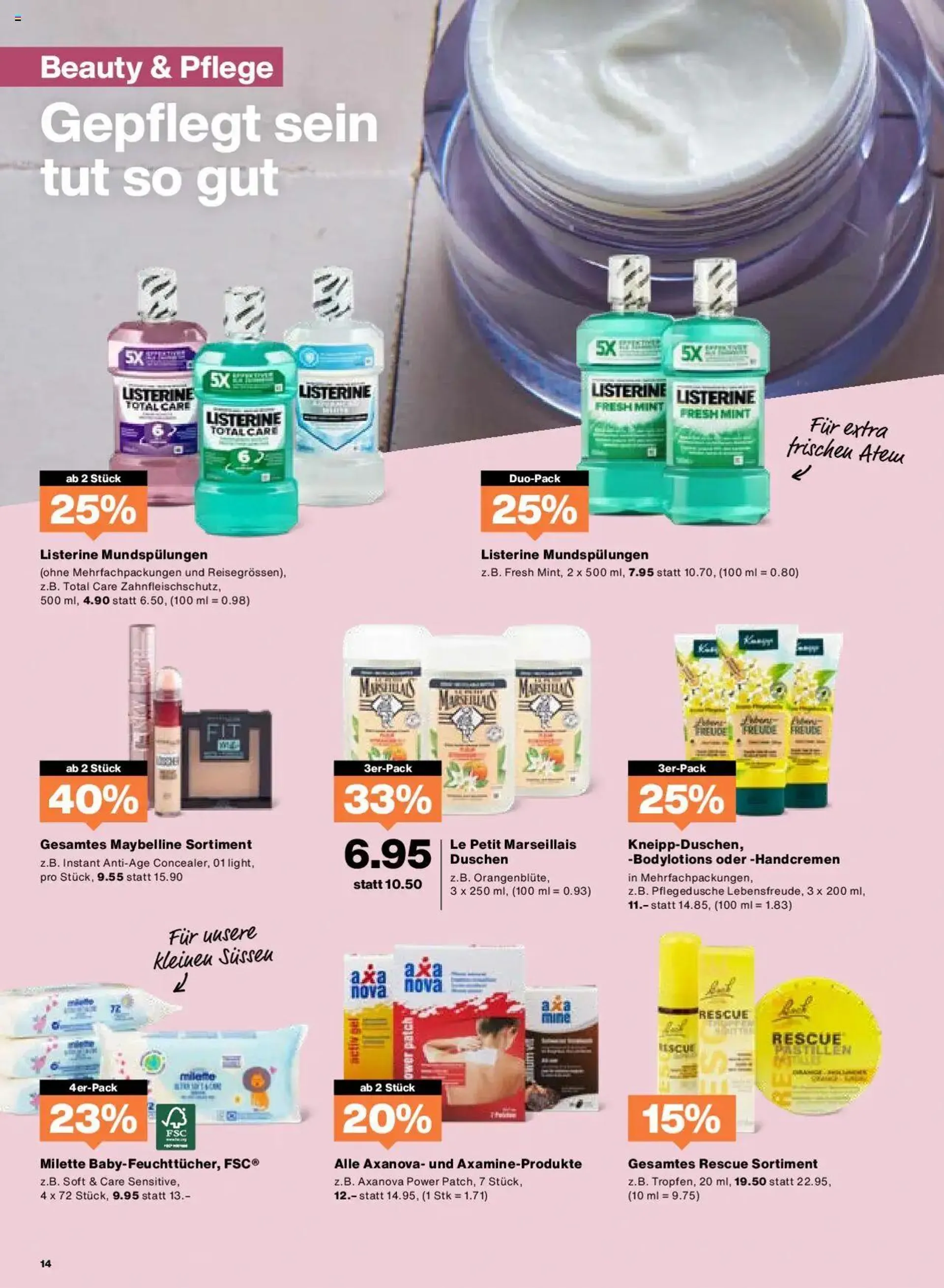 Migros Aktionen von 1. Oktober bis 7. Oktober 2024 - Prospekt seite  14