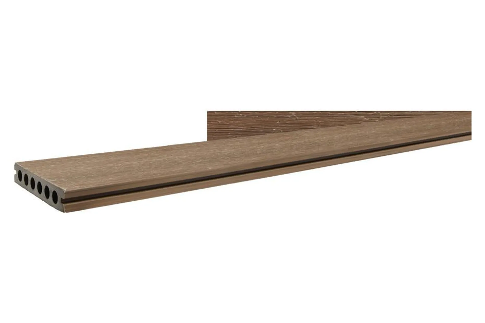 CoShield Terrassendiele HPC Teak | 290 × 14 × 2.3 cm