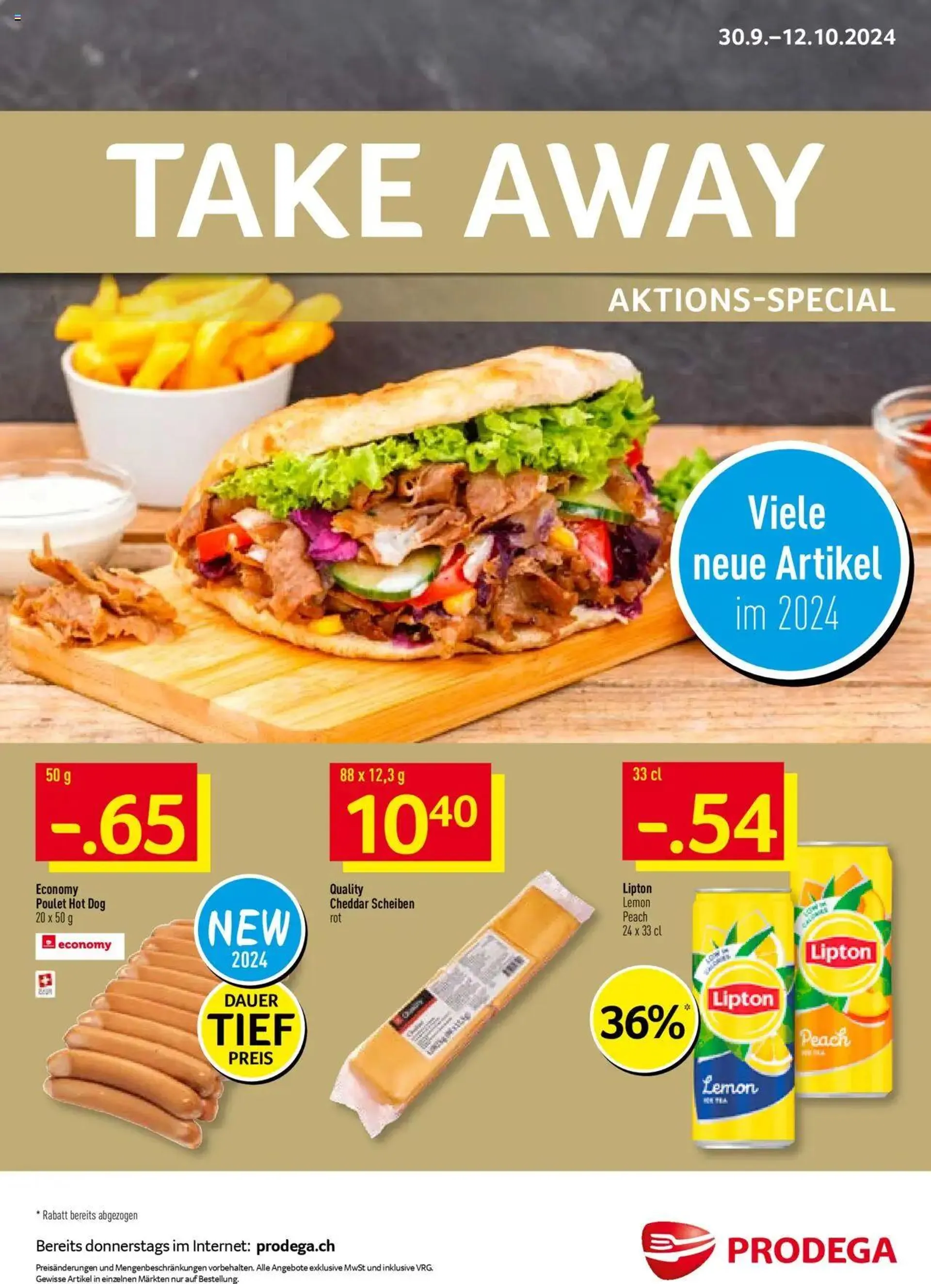 Prodega Aktionen Take Away - 0