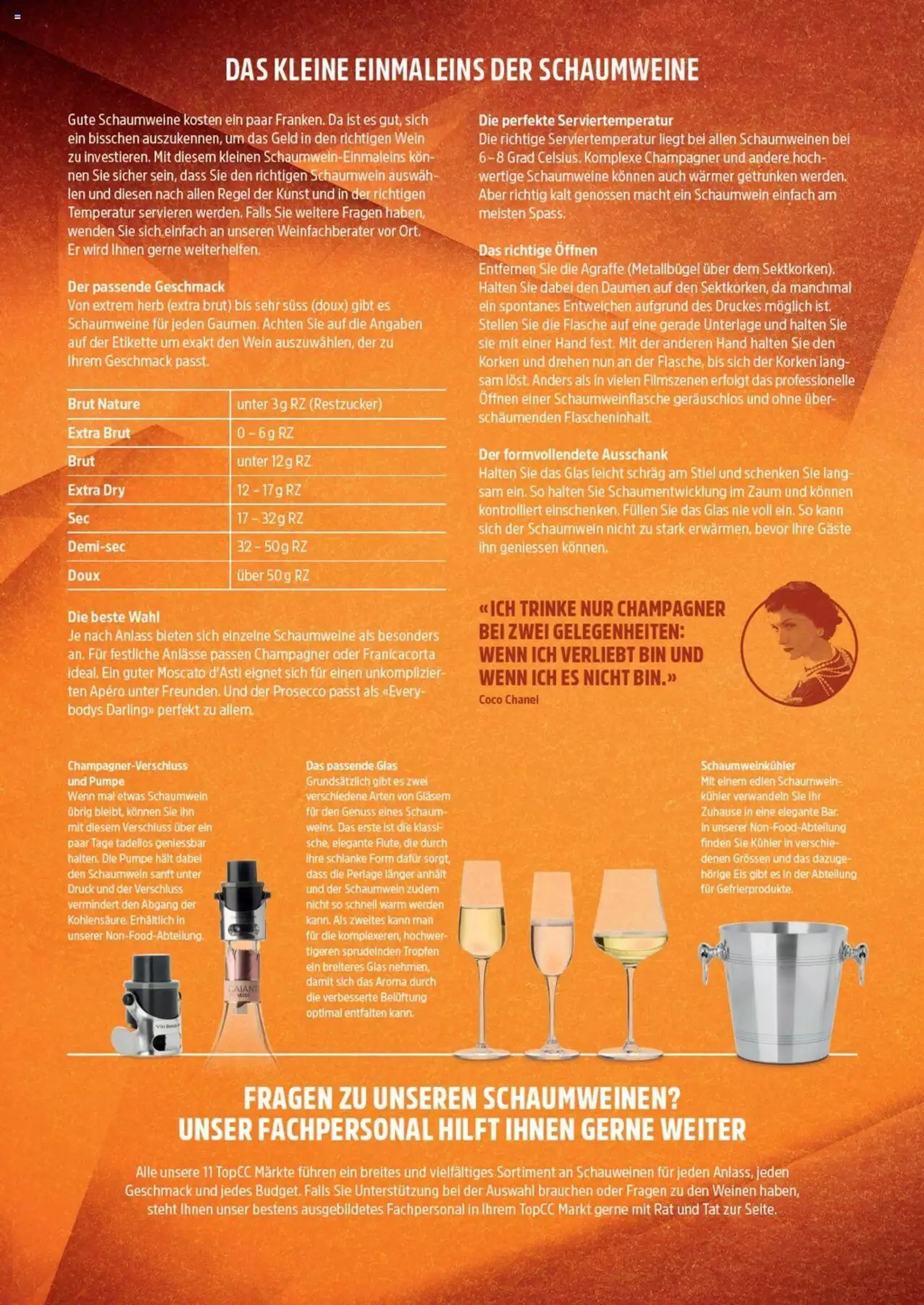 TopCC Aktionen der Perlende Genuss von 7. August bis 31. Dezember 2023 - Prospekt seite  4