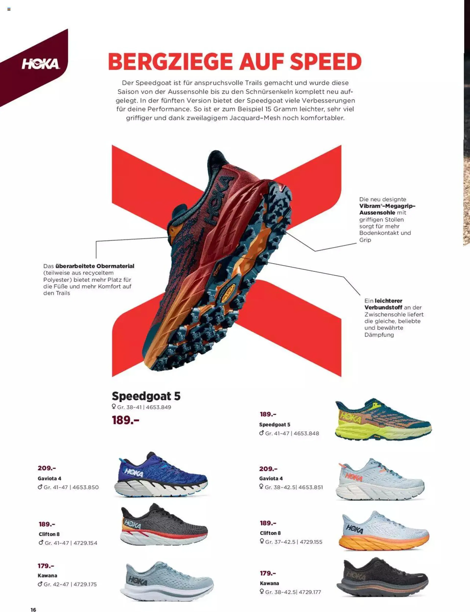 SportXX - Running Herbst / Winter 2022 von 20. September bis 31. Dezember 2023 - Prospekt seite  16