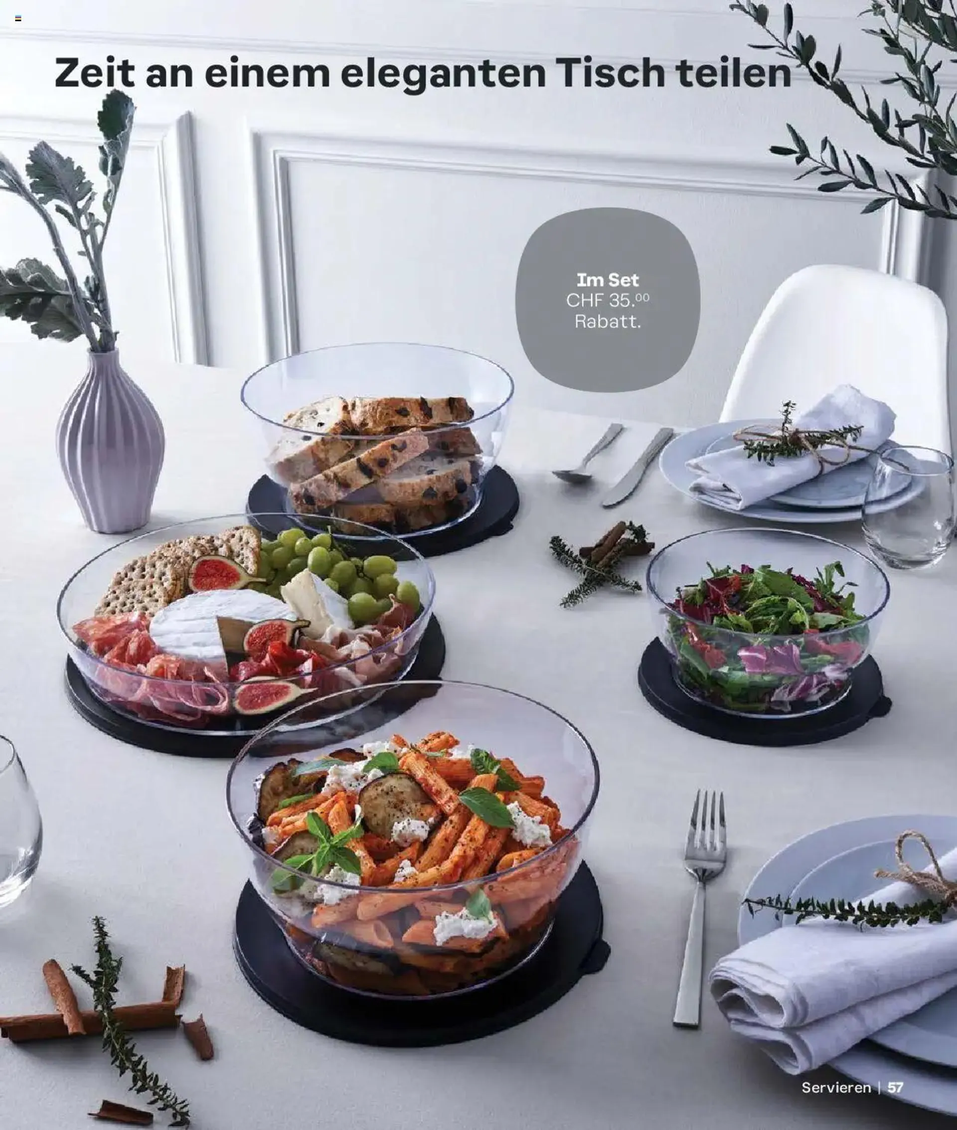 Tupperware Aktionen Herbst / Winter 2024/25 von 2. September bis 31. Dezember 2024 - Prospekt seite  57