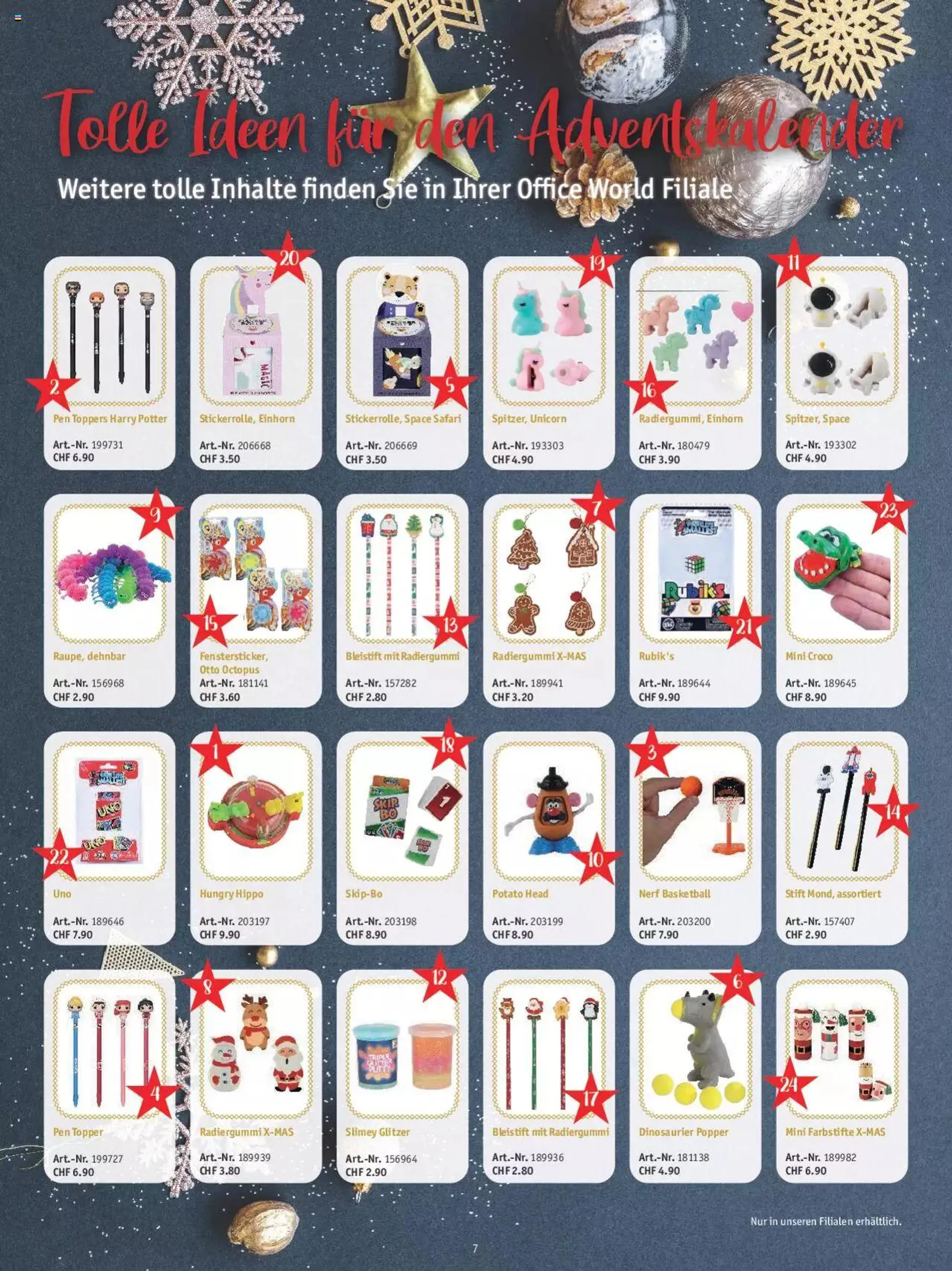 Office World Aktionen Weihnachten von 26. Oktober bis 27. Dezember 2023 - Prospekt seite  7