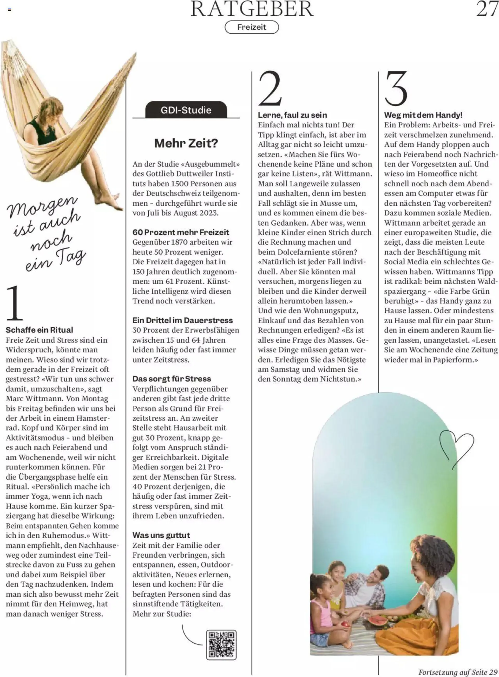 Migros - Magazin von 23. April bis 29. April 2024 - Prospekt seite  27