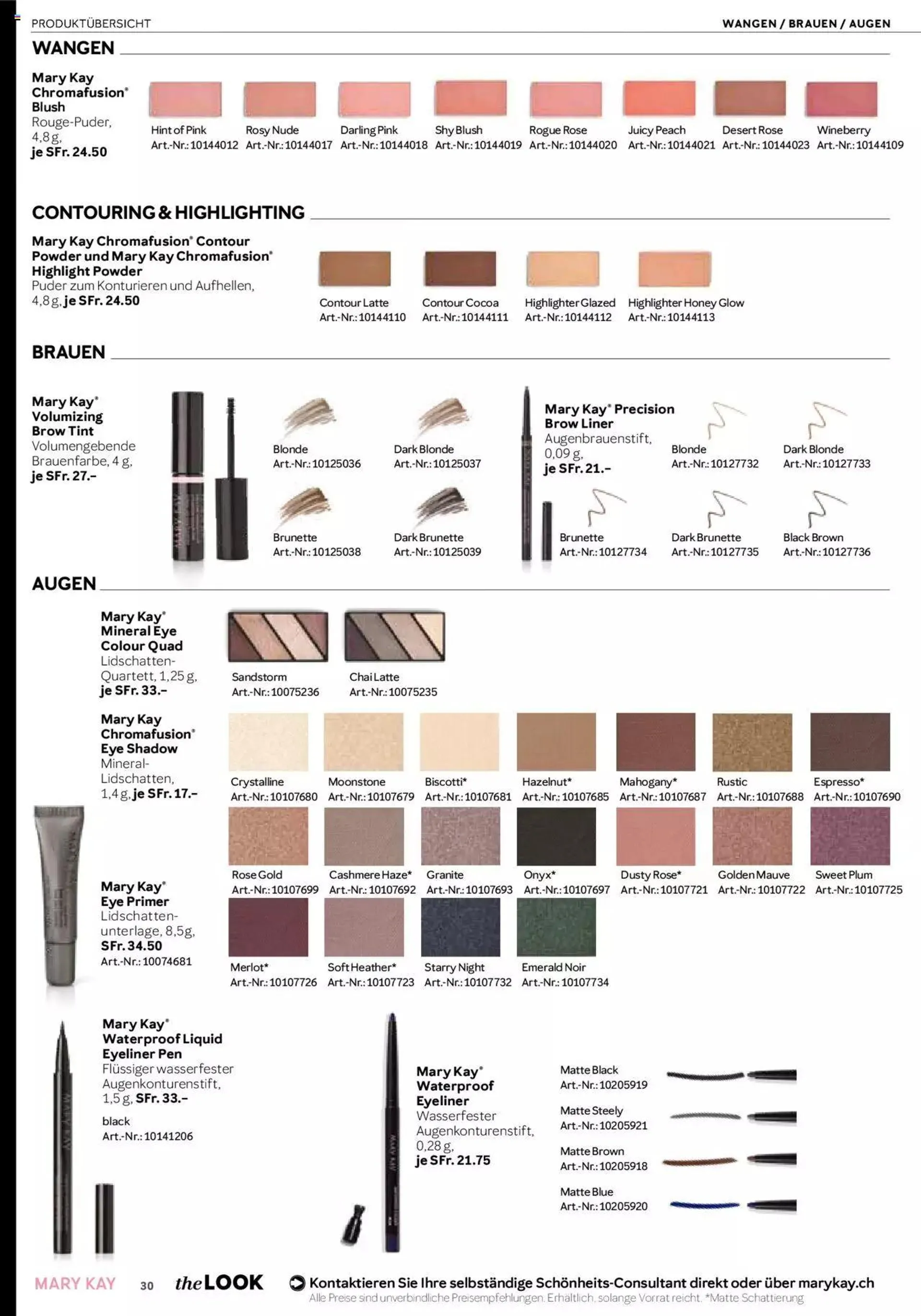 Mary Kay Aktionen von 16. April bis 31. Dezember 2024 - Prospekt seite  30