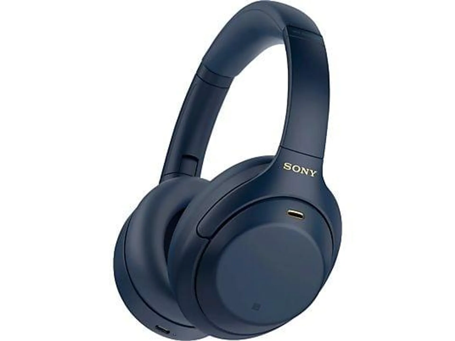 SONY WH-1000XM4 - Bluetooth Noise Cancelling-Kopfhörer (Over-ear, Blau)