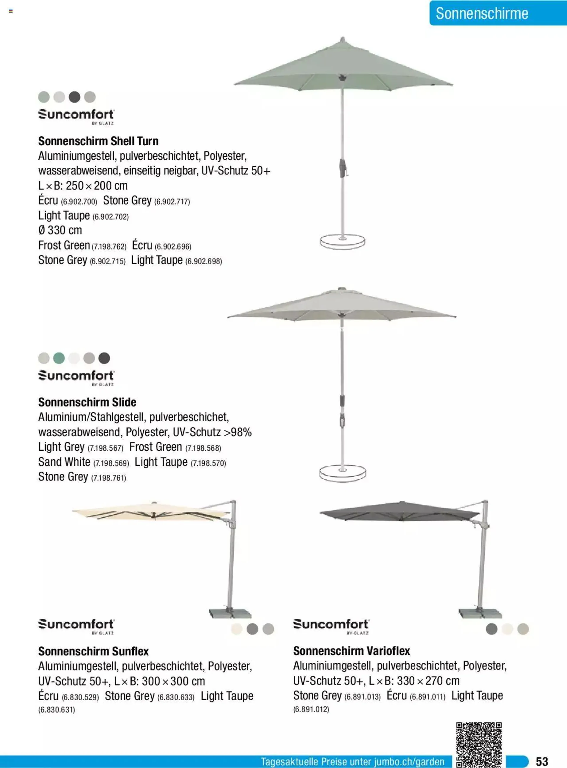 Jumbo Gartenmobelbroschure 2024 von 29. Januar bis 31. Dezember 2024 - Prospekt seite  53