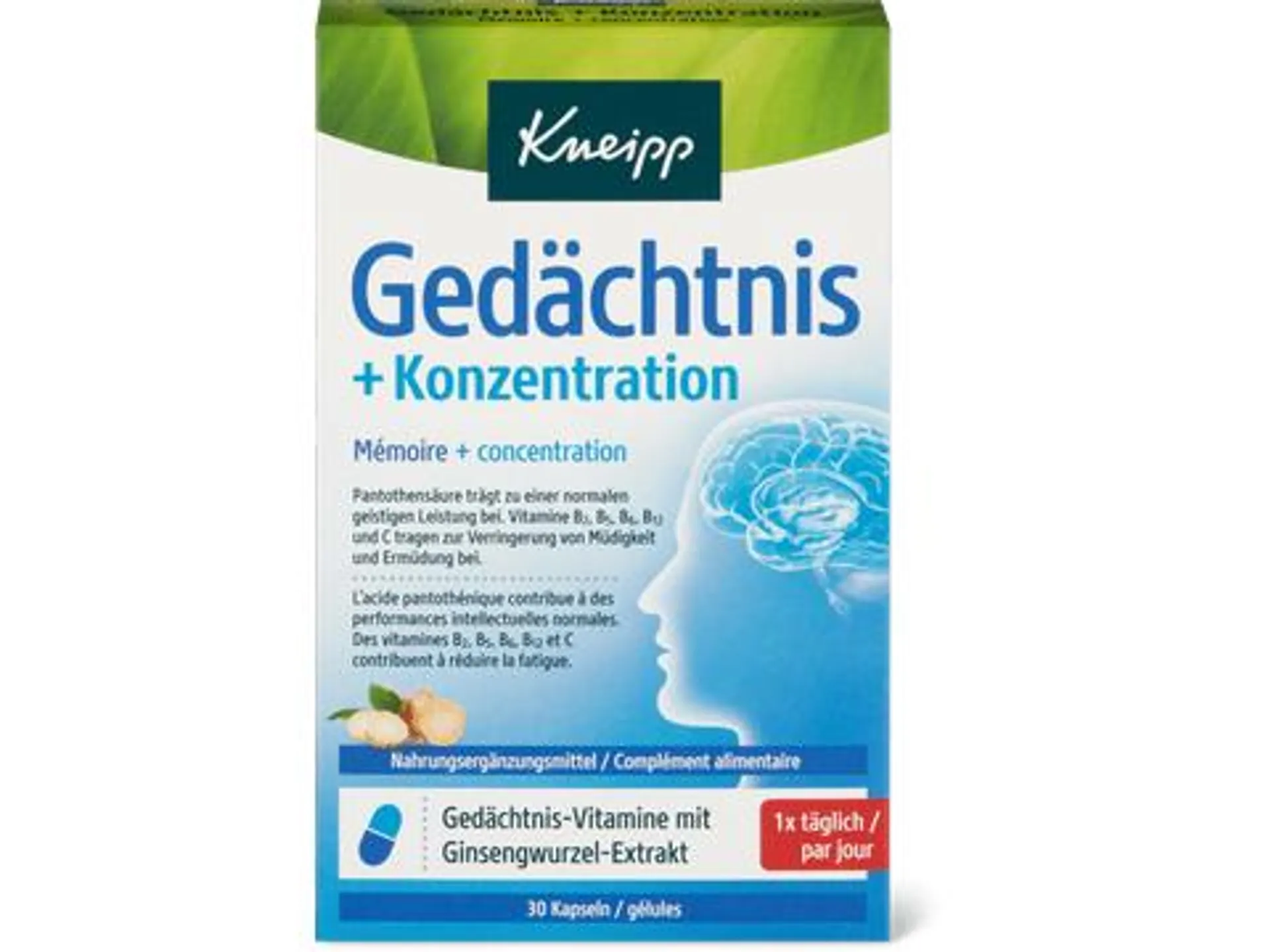 Kneipp Gedächtnis + Konzentration