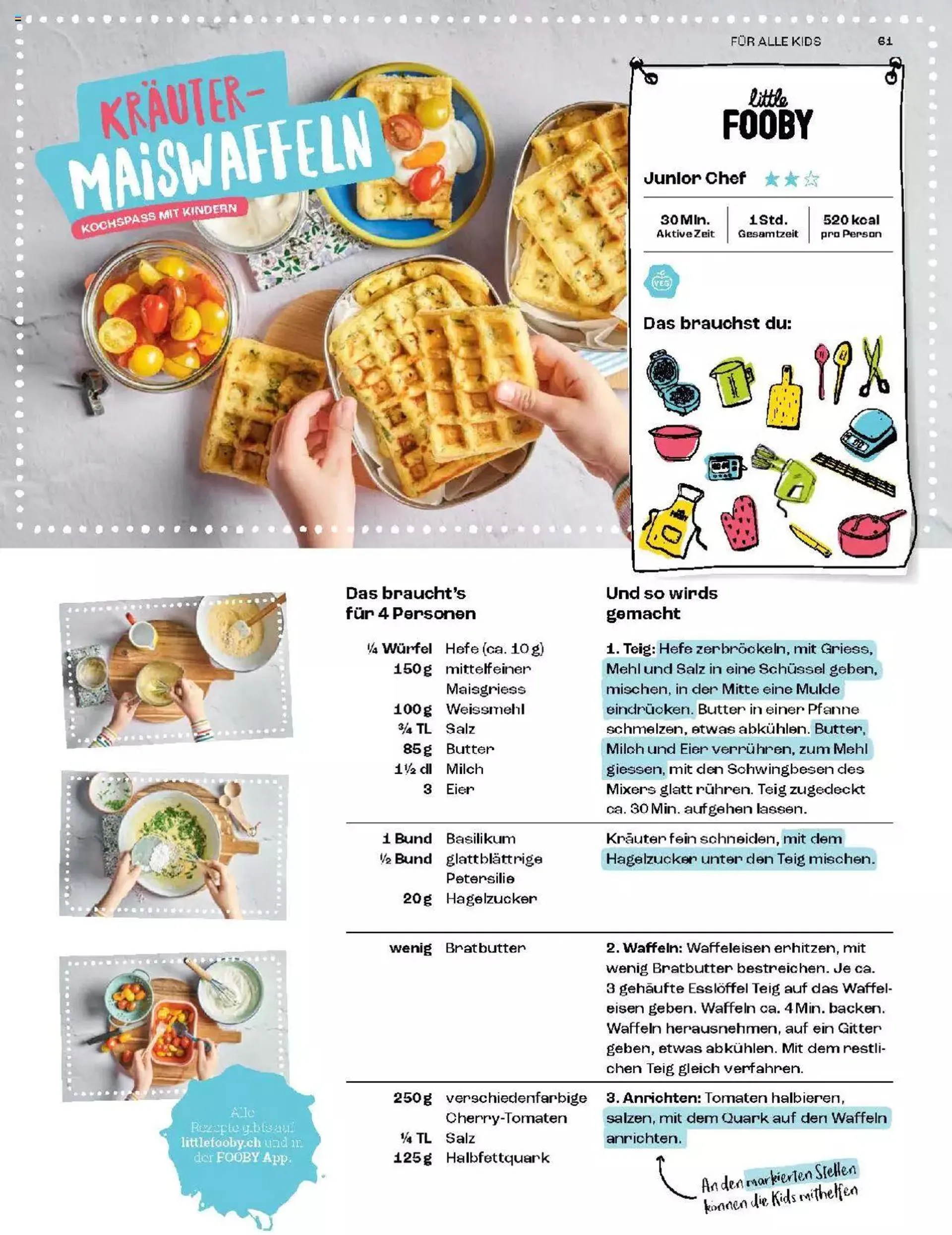 Coop Magazin Familien von 18. Juni bis 31. Dezember 2024 - Prospekt seite  61