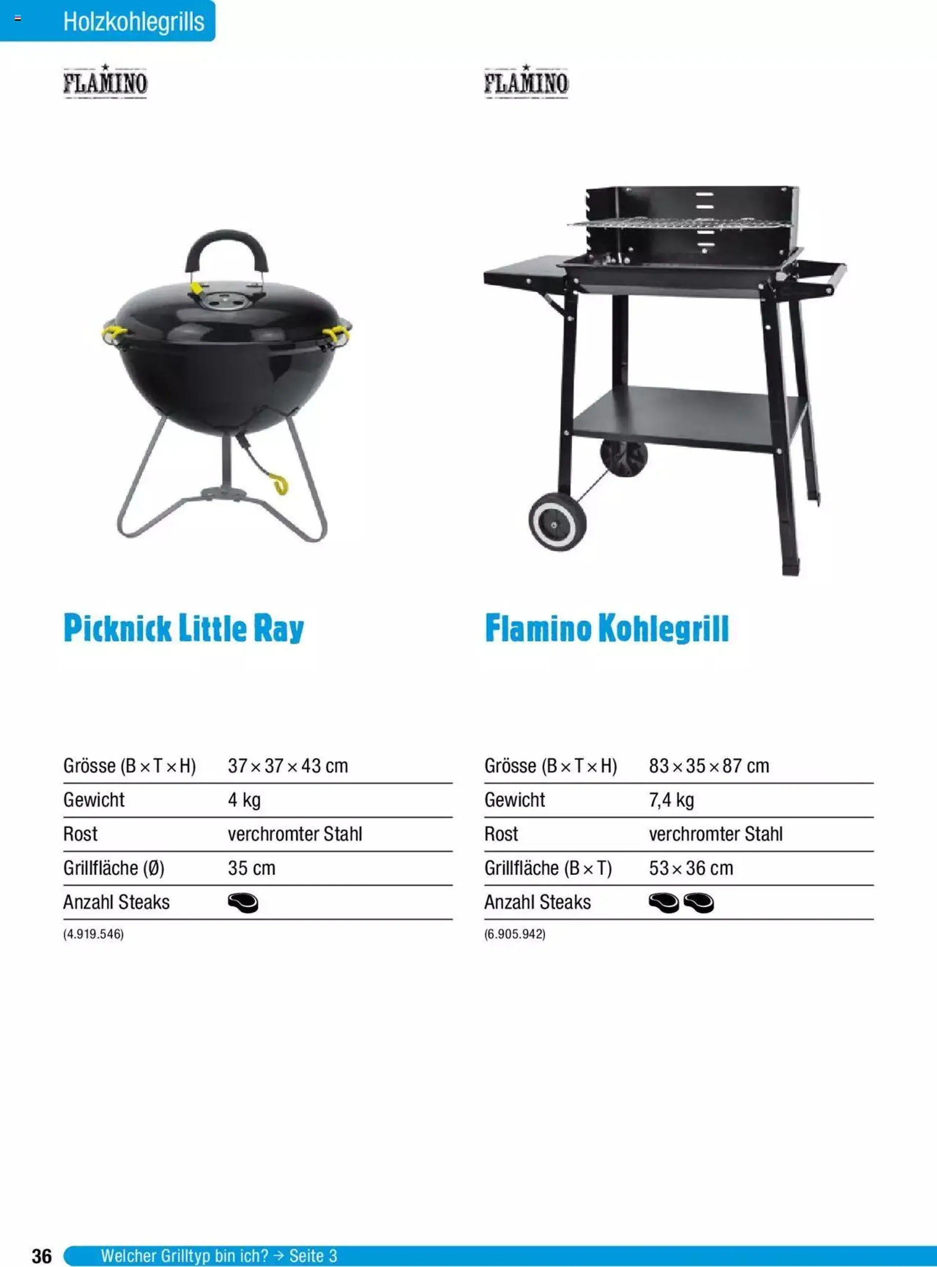 Jumbo Grosse Grillbroschure 2023 von 27. Februar bis 31. Dezember 2023 - Prospekt seite  36