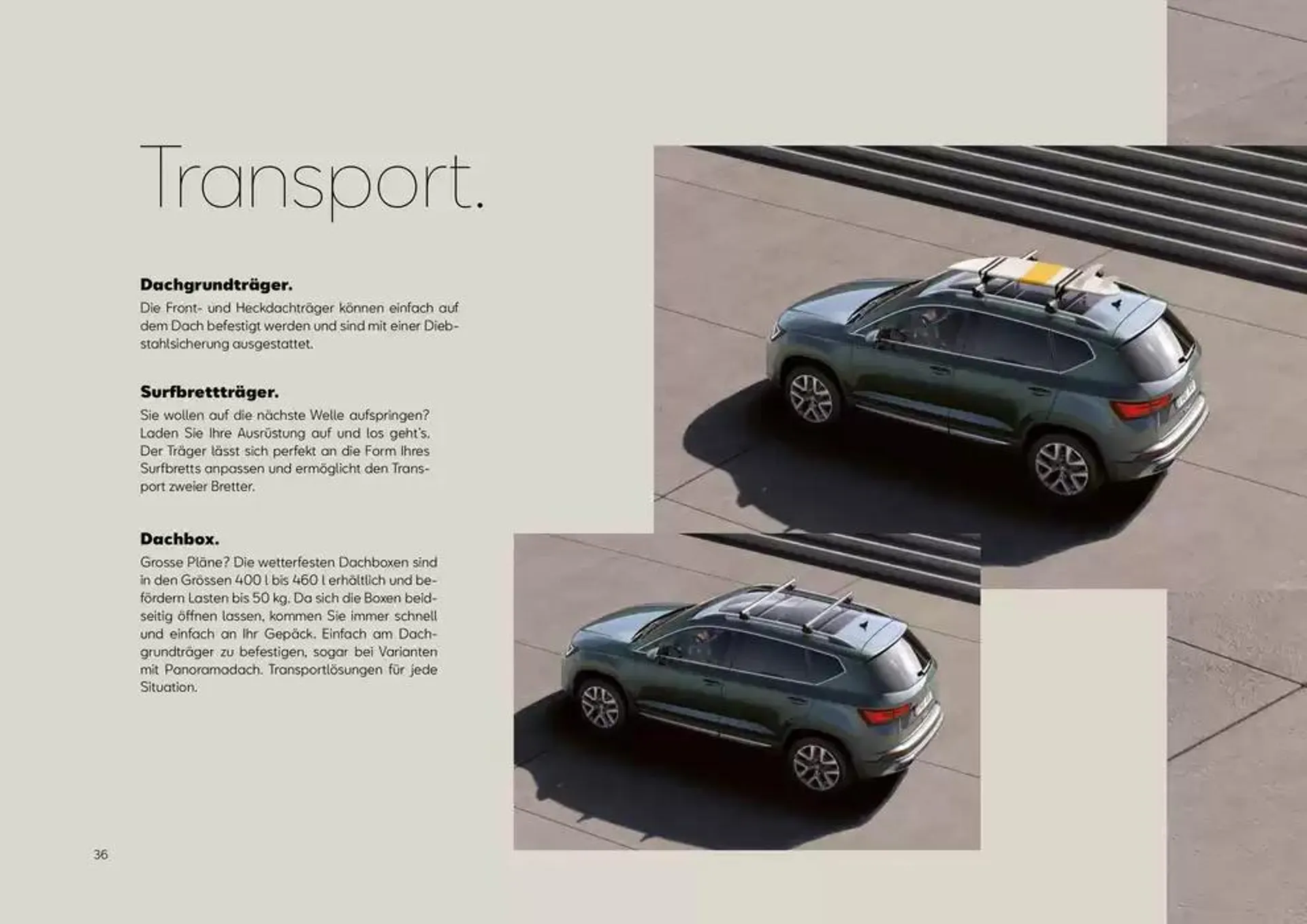 SEAT Ateca von 28. Oktober bis 11. November 2024 - Prospekt seite  36