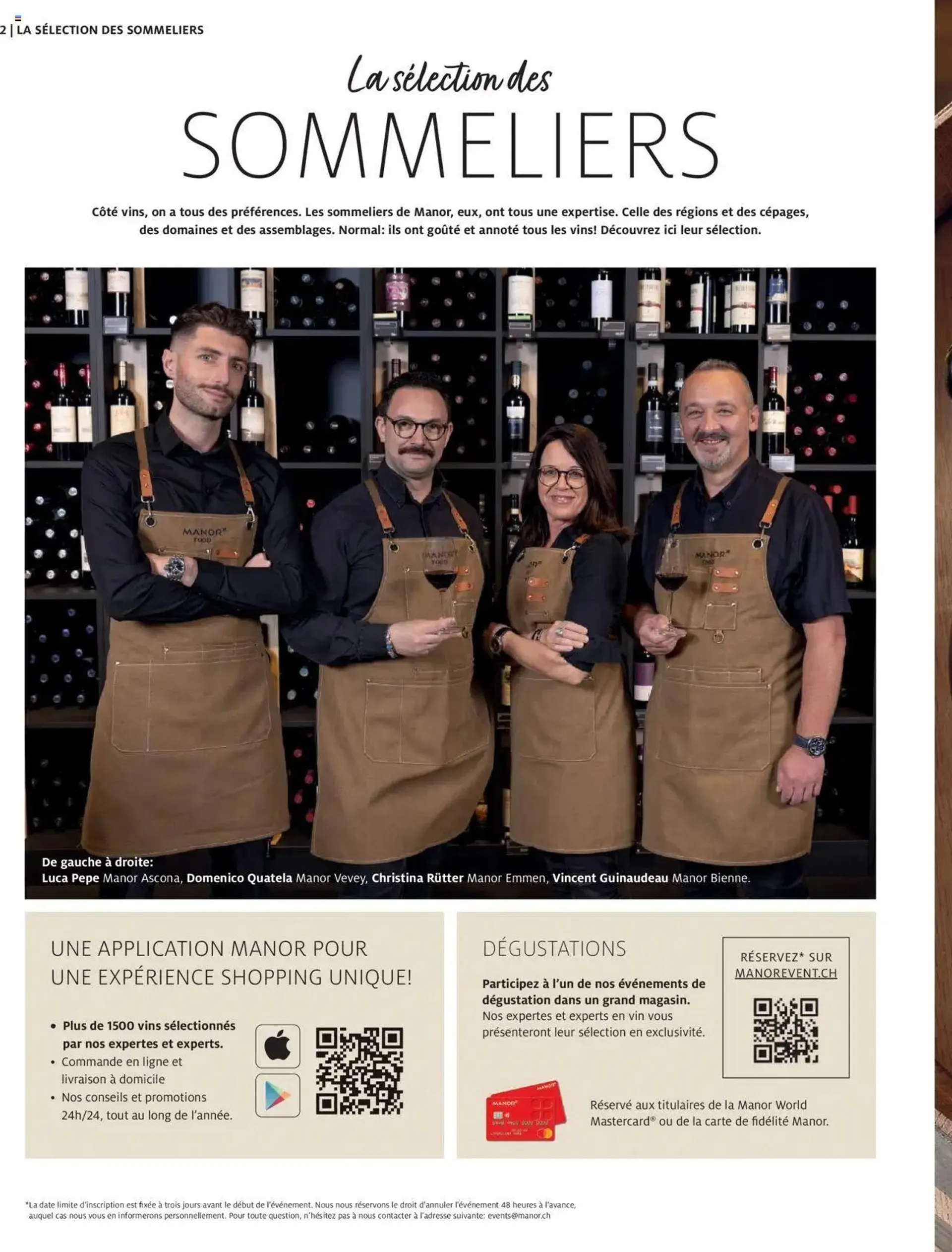 Manor Catalogue des vins von 8. September bis 6. Oktober 2024 - Prospekt seite  2