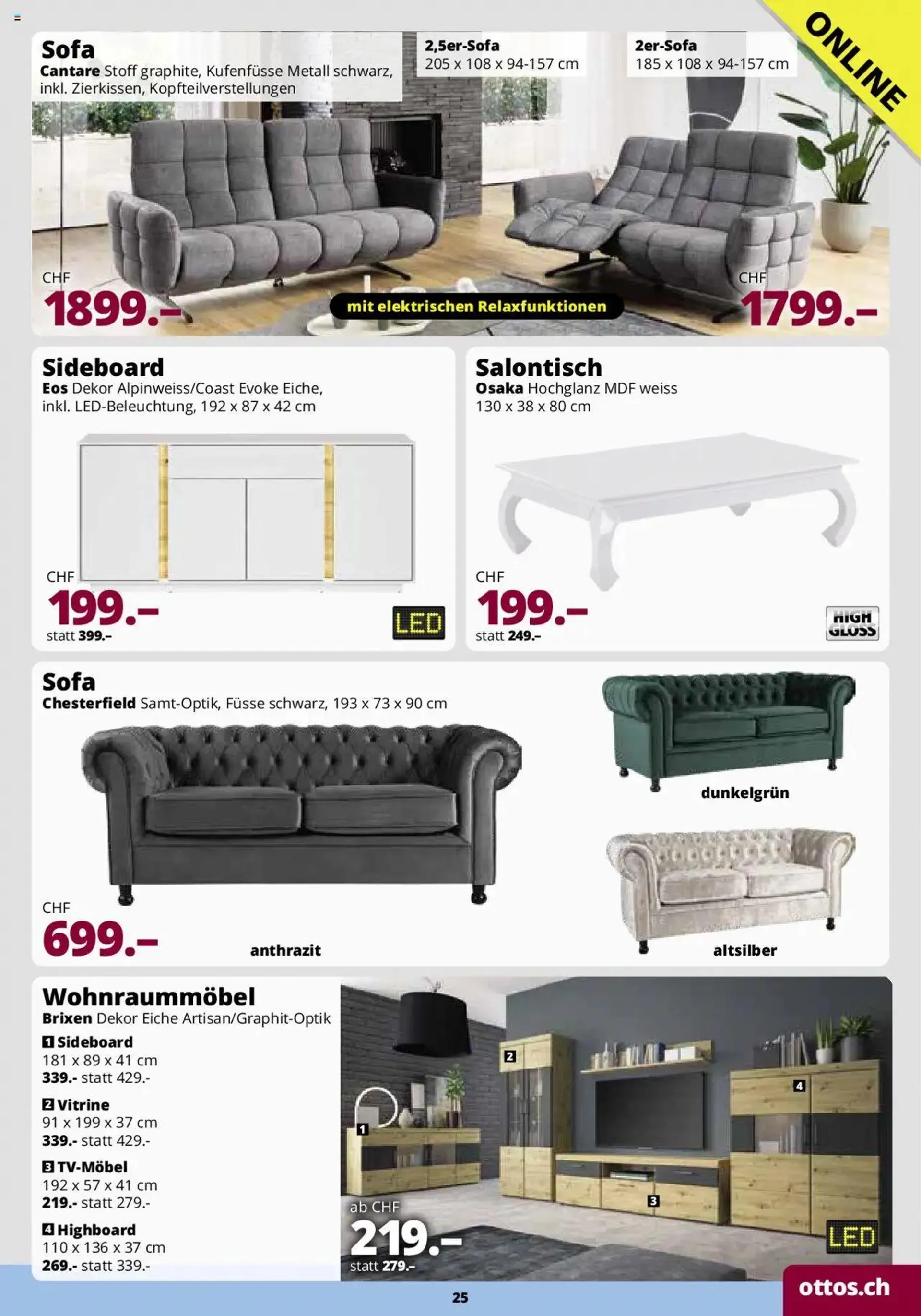 Otto's Katalog Oktober von 12. Oktober bis 31. Dezember 2024 - Prospekt seite  25
