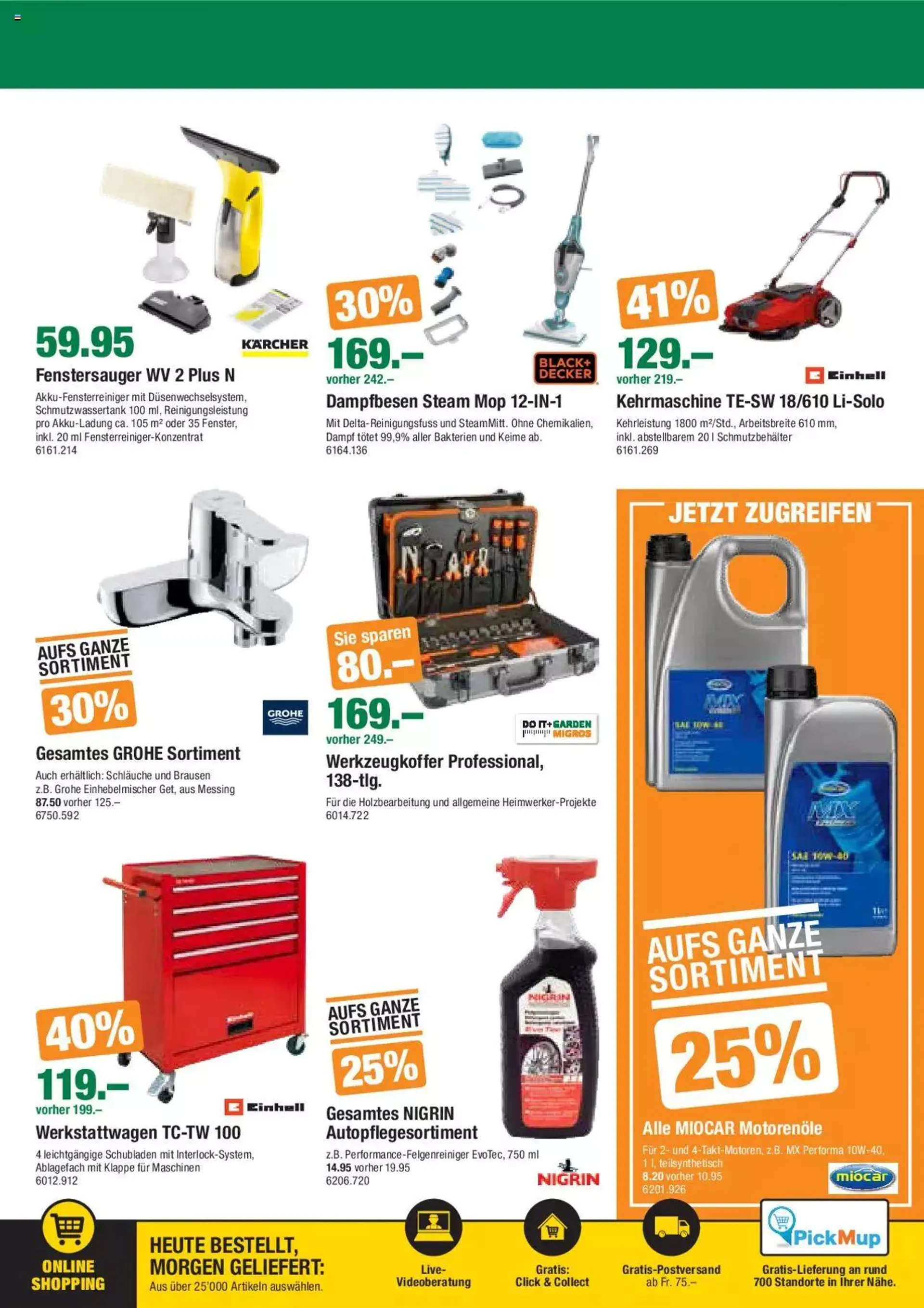 DO IT+GARDEN MIGROS Aktionen von 26. September bis 9. Oktober 2023 - Prospekt seite  13