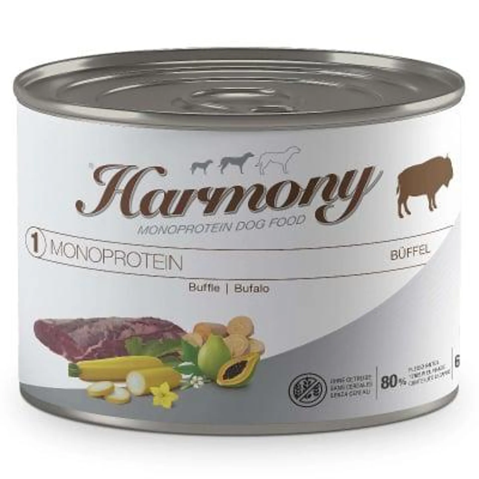 Harmony Dog Monoprotein Büffel Nassfutter Dose