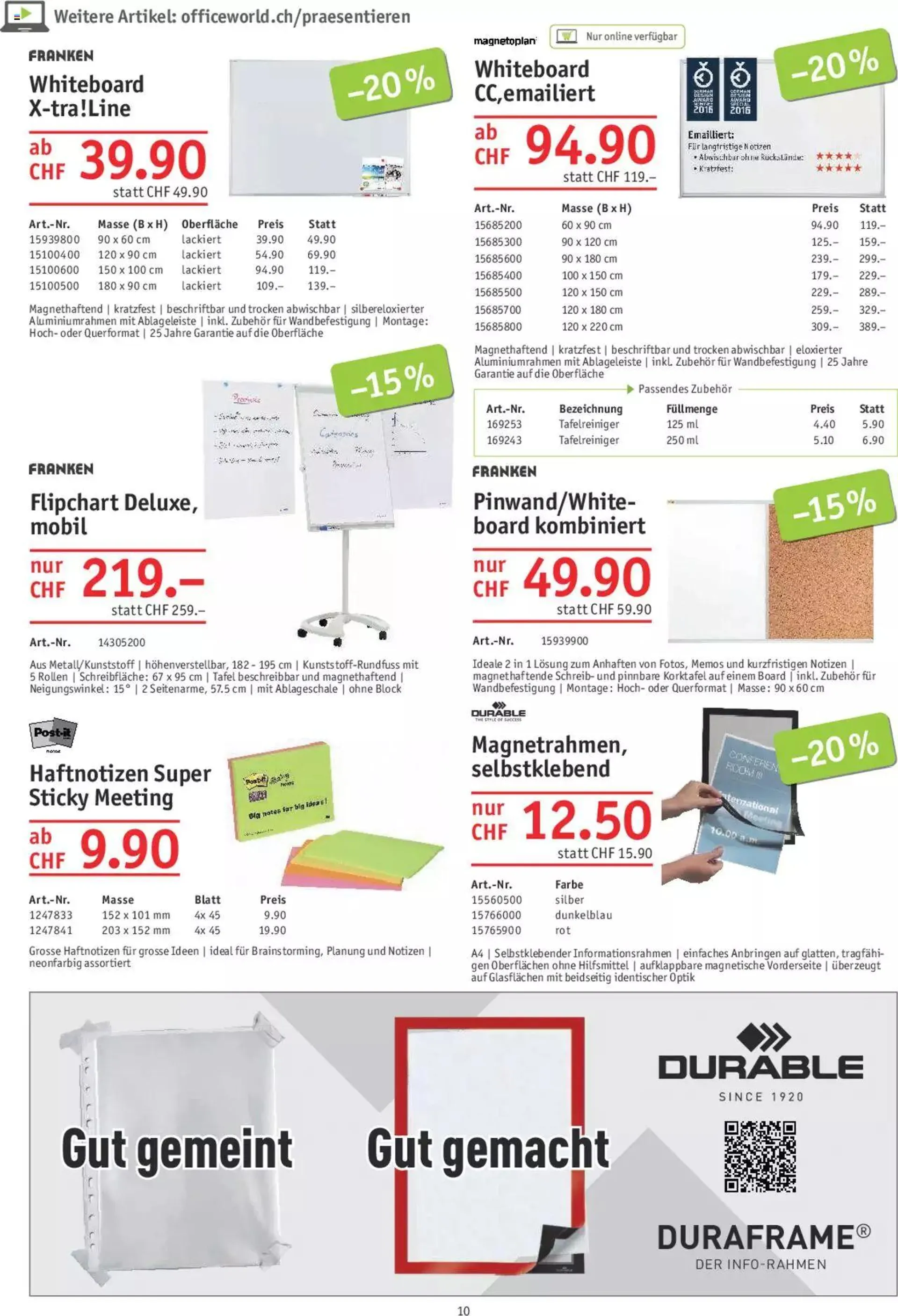 Office World Aktionen von 26. Oktober bis 29. November 2023 - Prospekt seite  10