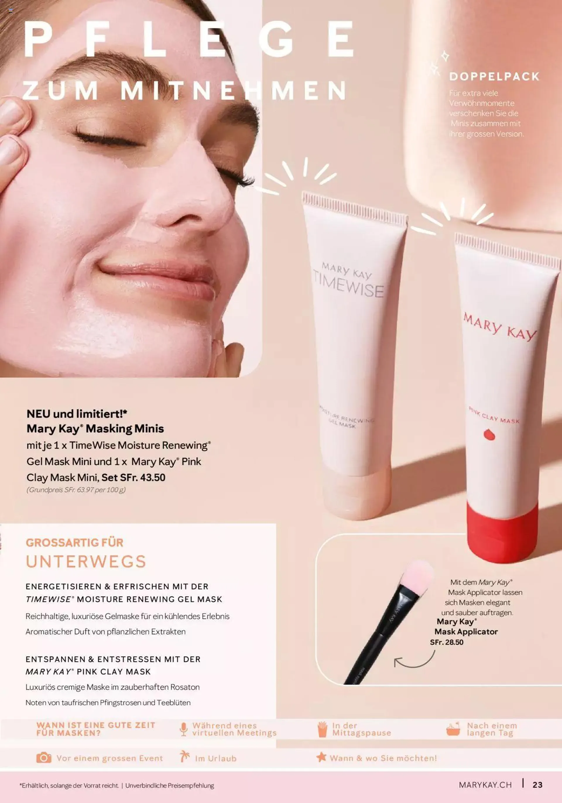 Mary Kay Aktionen von 16. Januar bis 31. Dezember 2023 - Prospekt seite  23