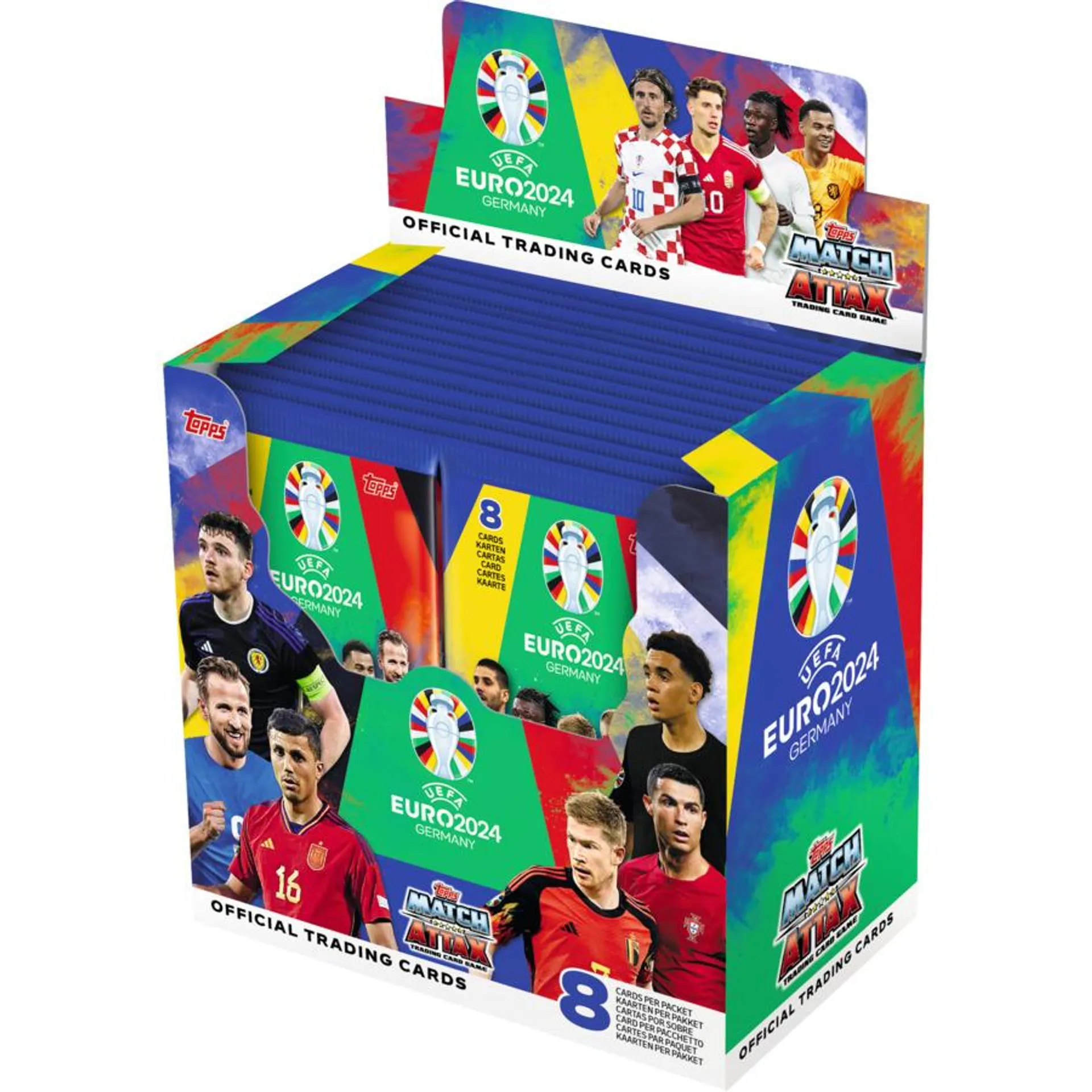 Topps UEFA Euro 2024 Sammelkarten-Box