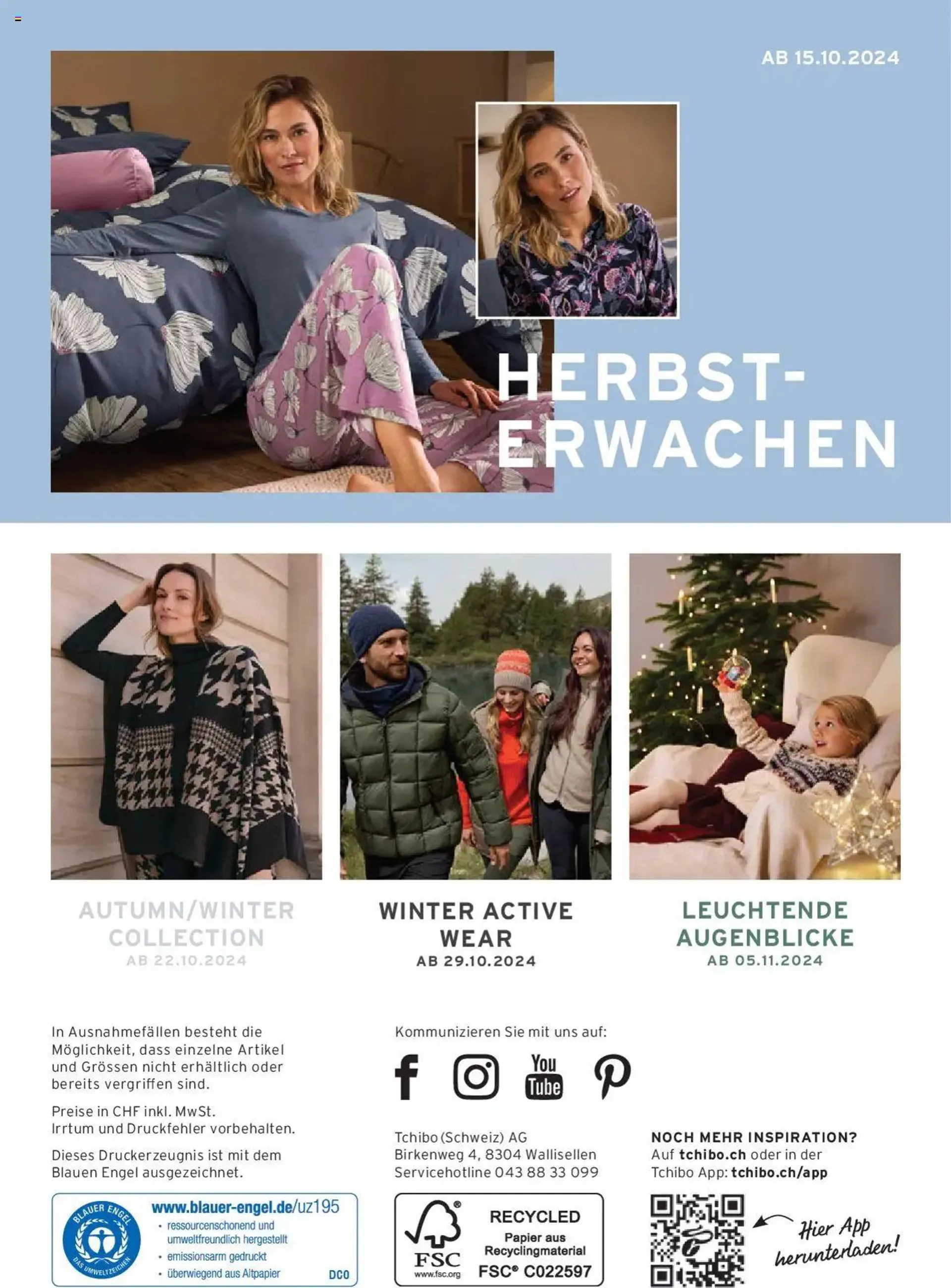 Tchibo Aktionen Filialen von 8. Oktober bis 31. Dezember 2024 - Prospekt seite  21