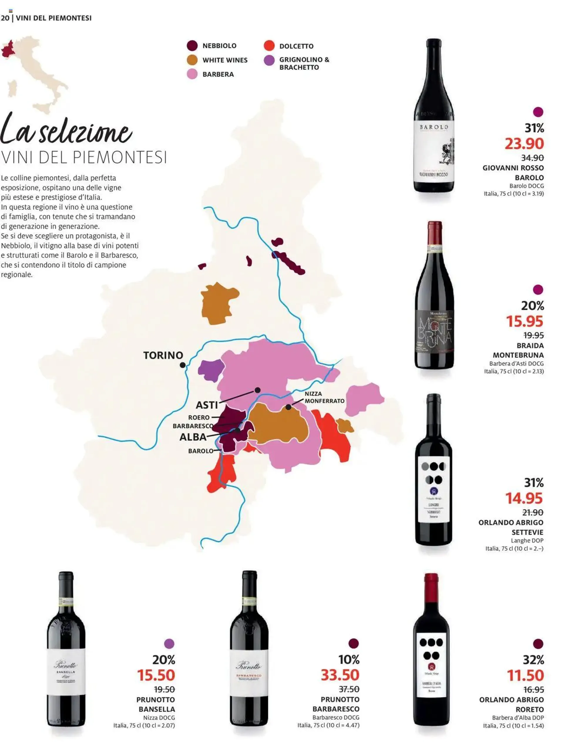 Manor Catalogo dei vini von 8. September bis 6. Oktober 2024 - Prospekt seite  20