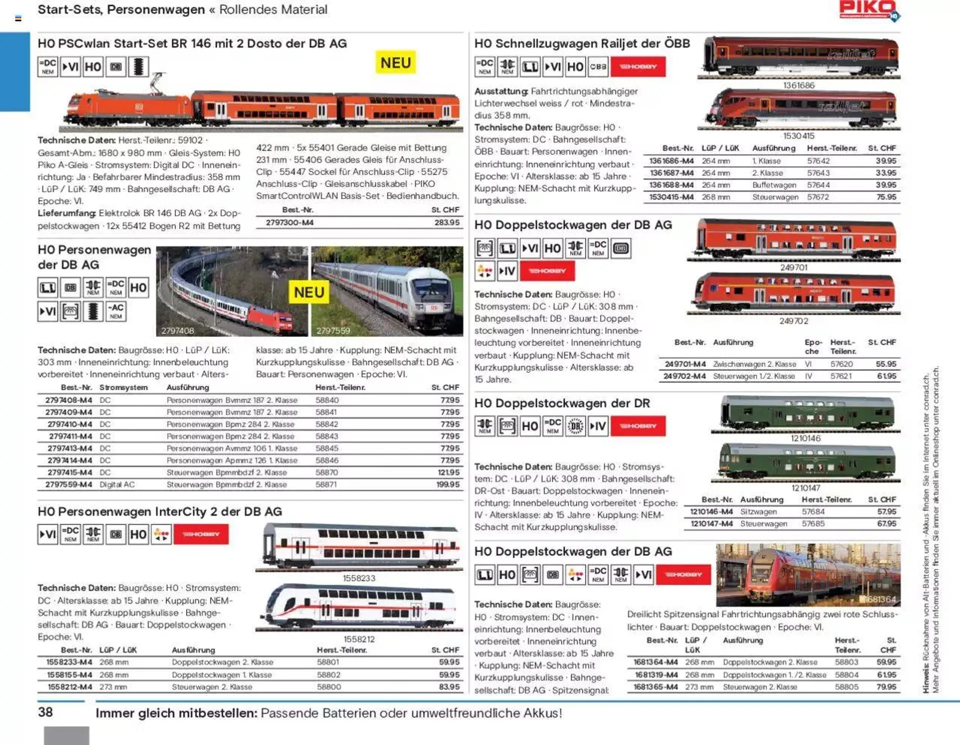 Conrad Modellbahn Katalog 2023/24 von 5. September bis 31. Dezember 2024 - Prospekt seite  40