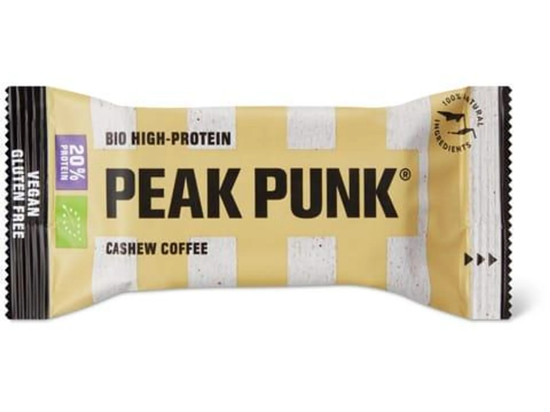 Peak Punk · Bio Eiweissriegel · Crunchy Coffee