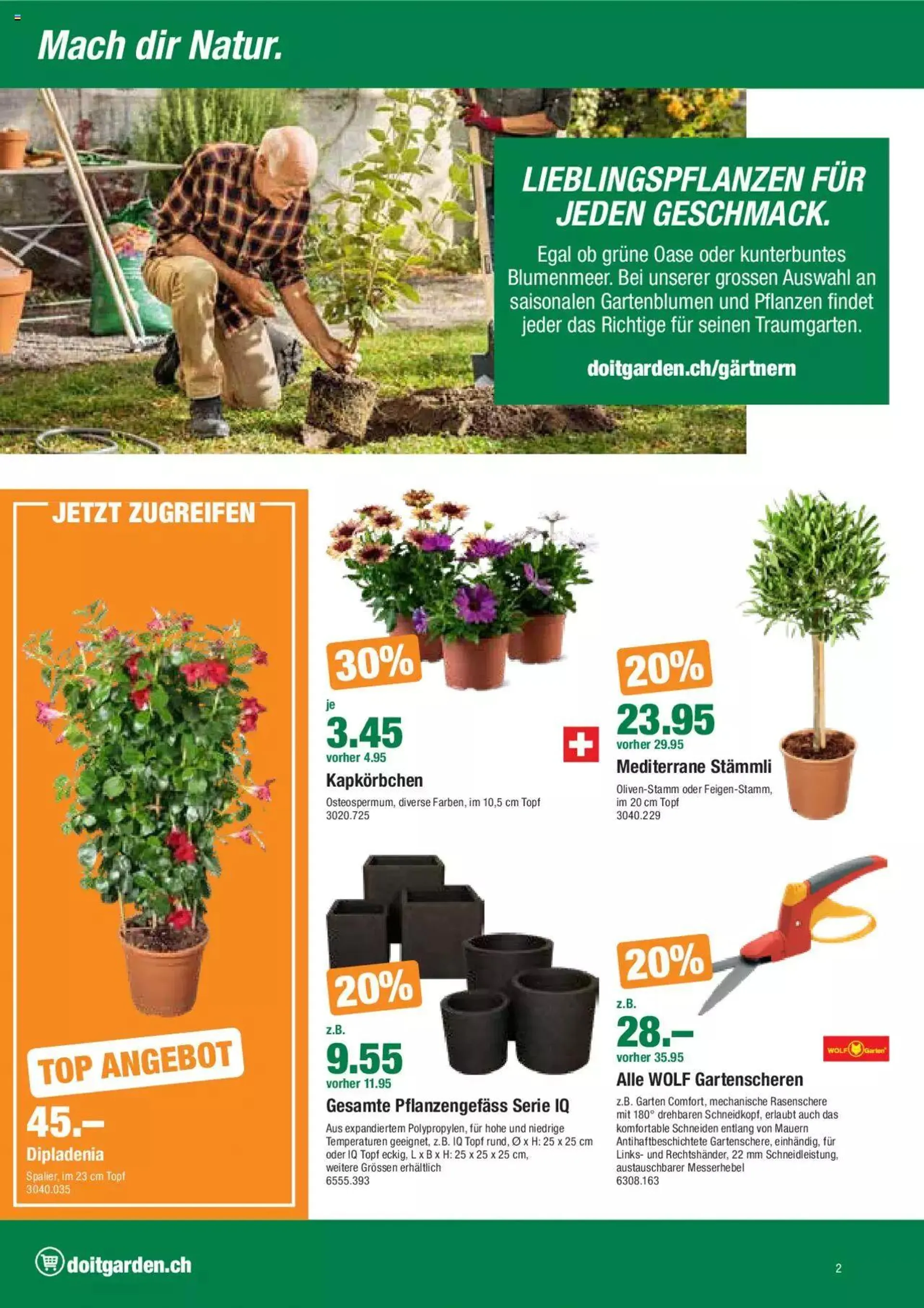 DO IT+GARDEN MIGROS Aktionen - 1