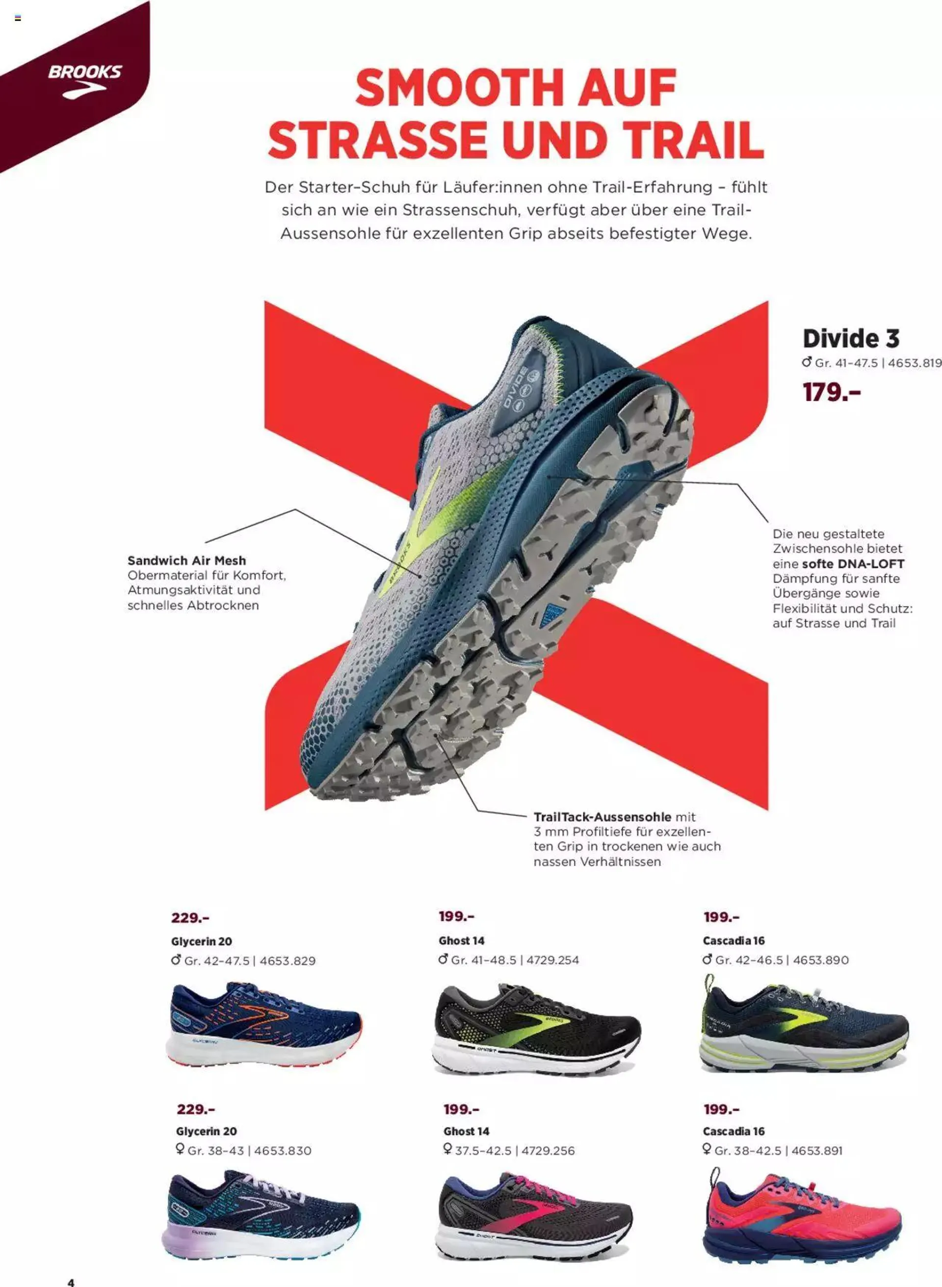 SportXX - Running Herbst / Winter 2022 von 20. September bis 31. Dezember 2023 - Prospekt seite  4
