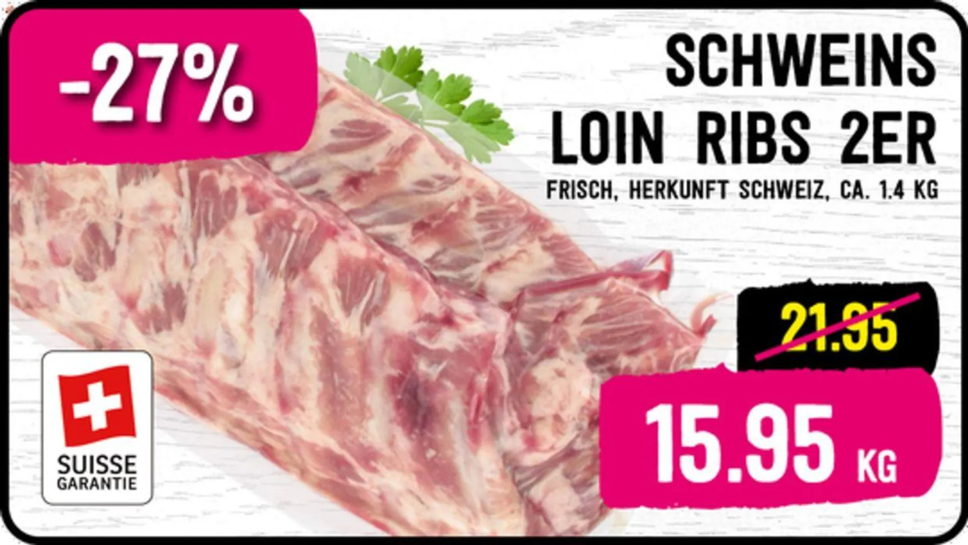 Fleisch Discount reklamblad von 18. September bis 2. Oktober 2024 - Prospekt seite  1