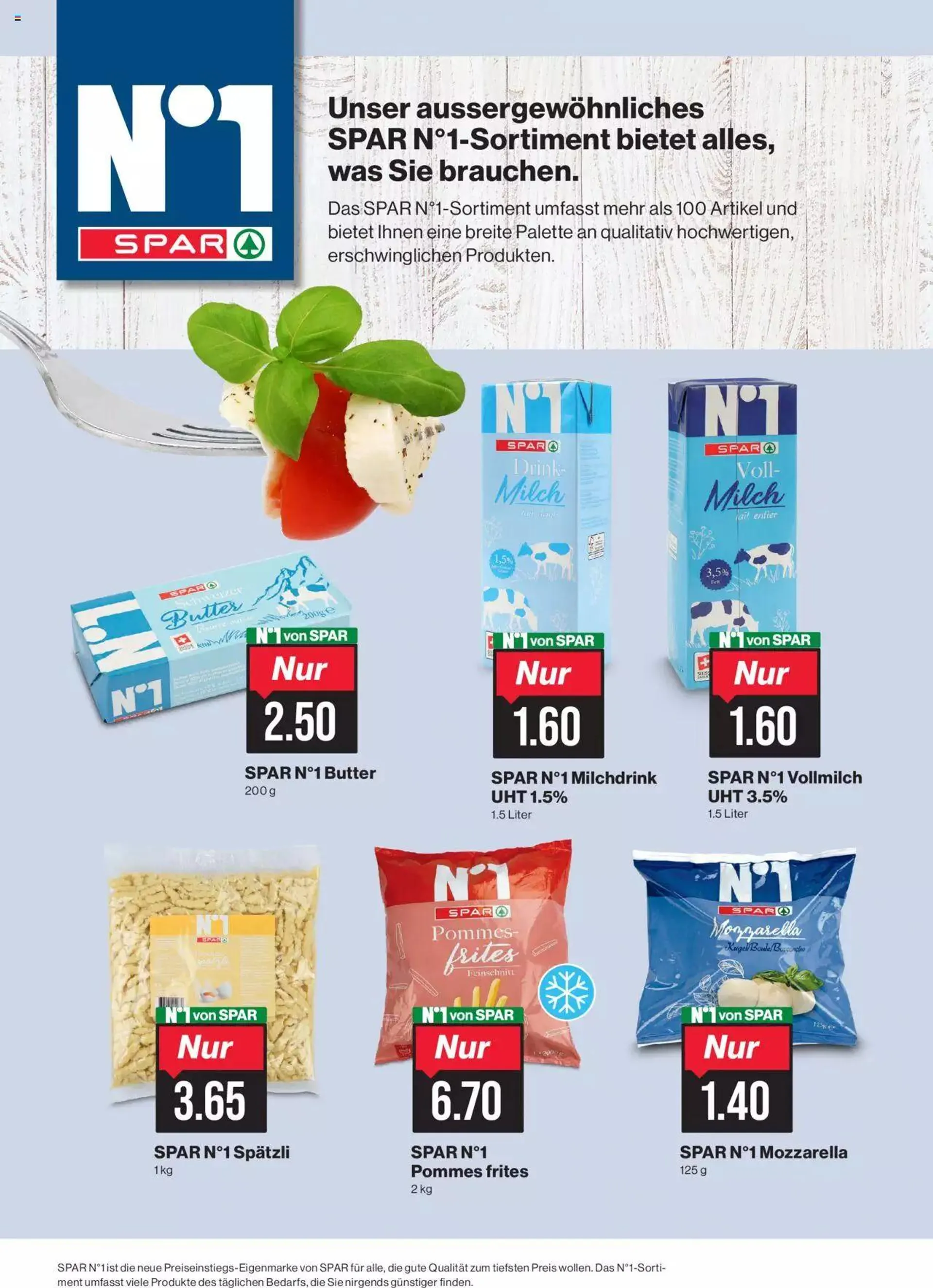 SPAR Aktionen Täglich sparen von 6. Juni bis 31. Dezember 2023 - Prospekt seite  4