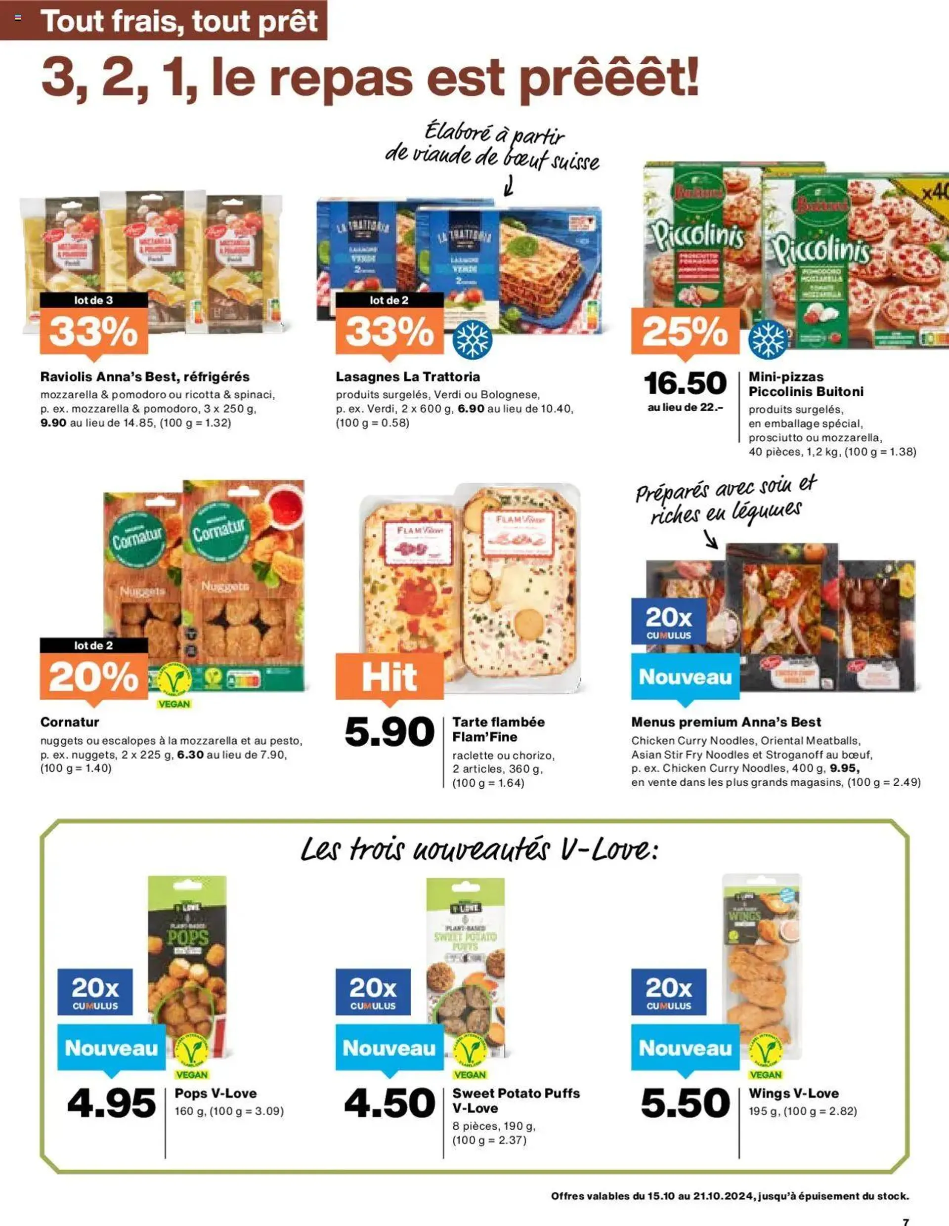 Migros Aktionen FR von 15. Oktober bis 21. Oktober 2024 - Prospekt seite  7