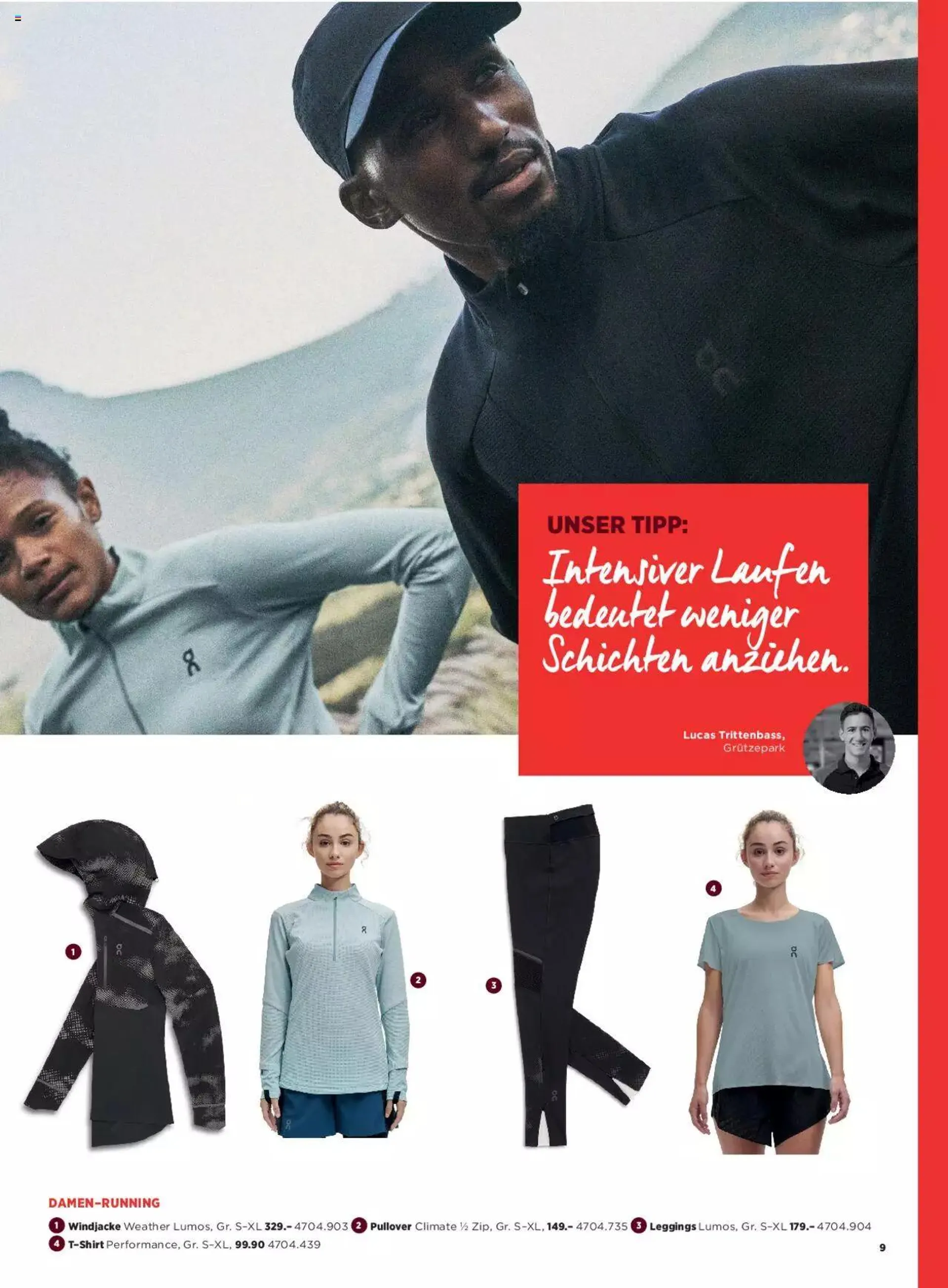 SportXX - Running Herbst / Winter 2022 von 20. September bis 31. Dezember 2023 - Prospekt seite  9