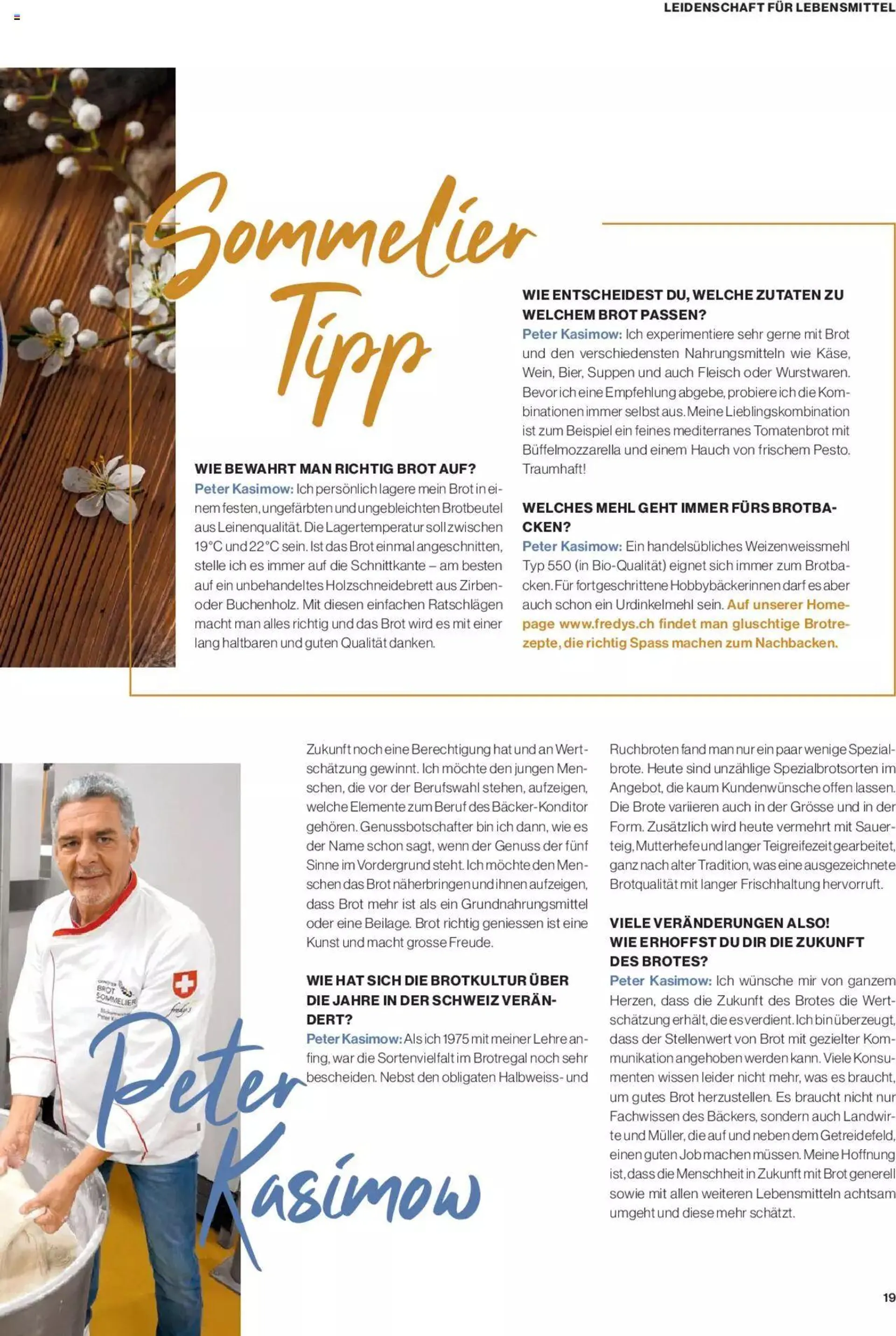 SPAR Kundenmagazin von 2. März bis 31. Dezember 2023 - Prospekt seite  19