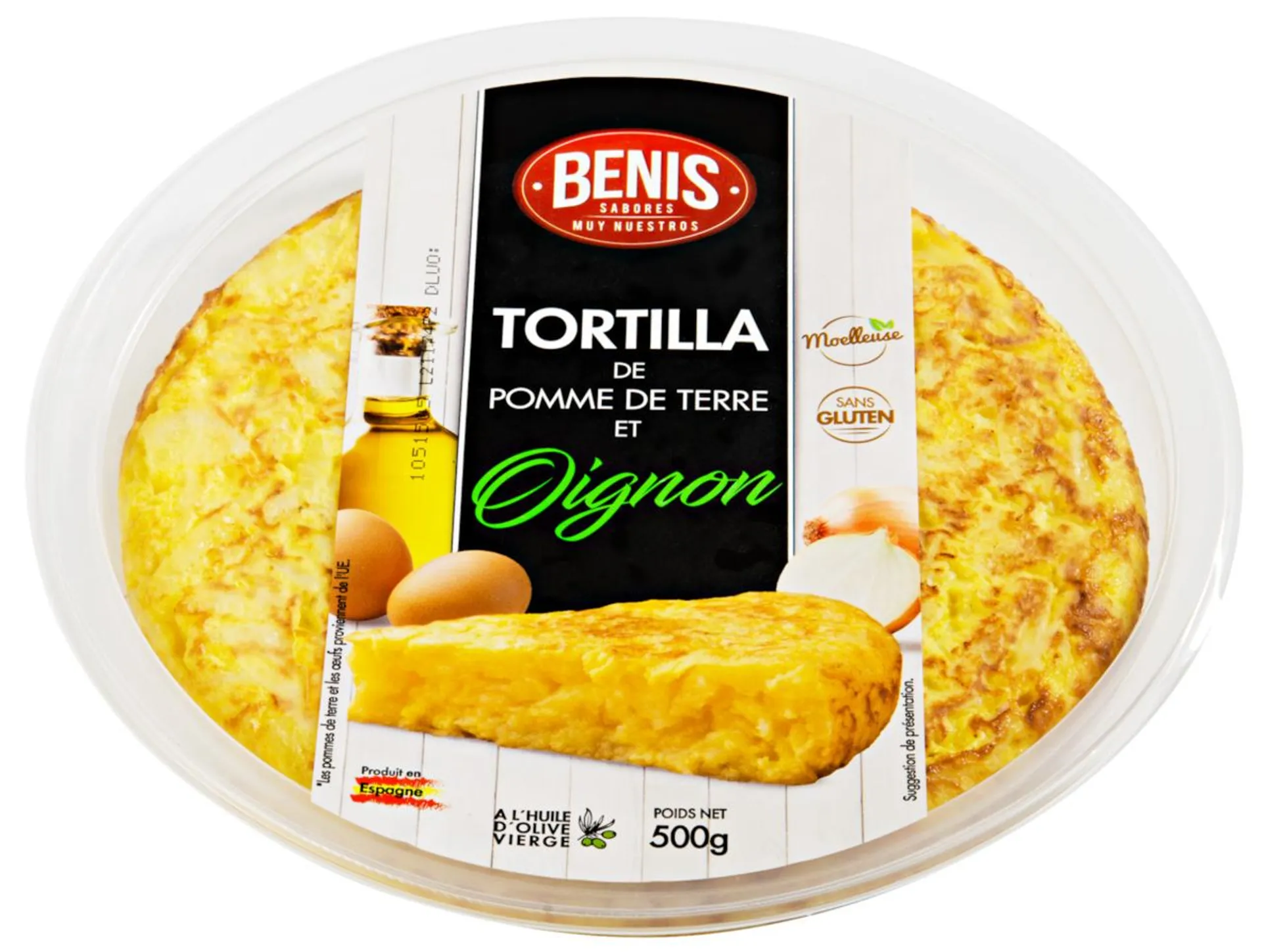 Benis Tortilla mit Zwiebeln