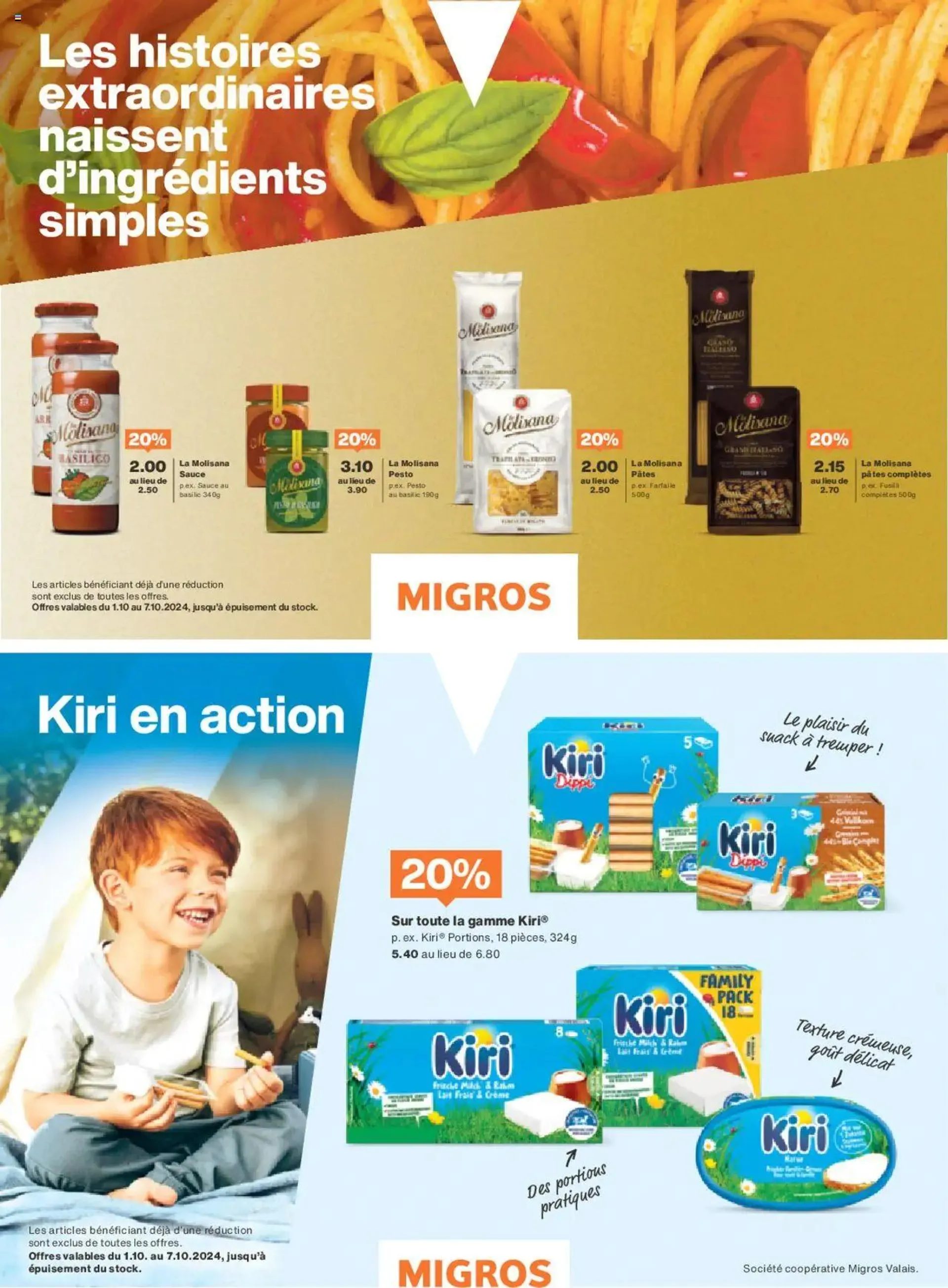 Migros - Magazin FR von 30. September bis 6. Oktober 2024 - Prospekt seite  34