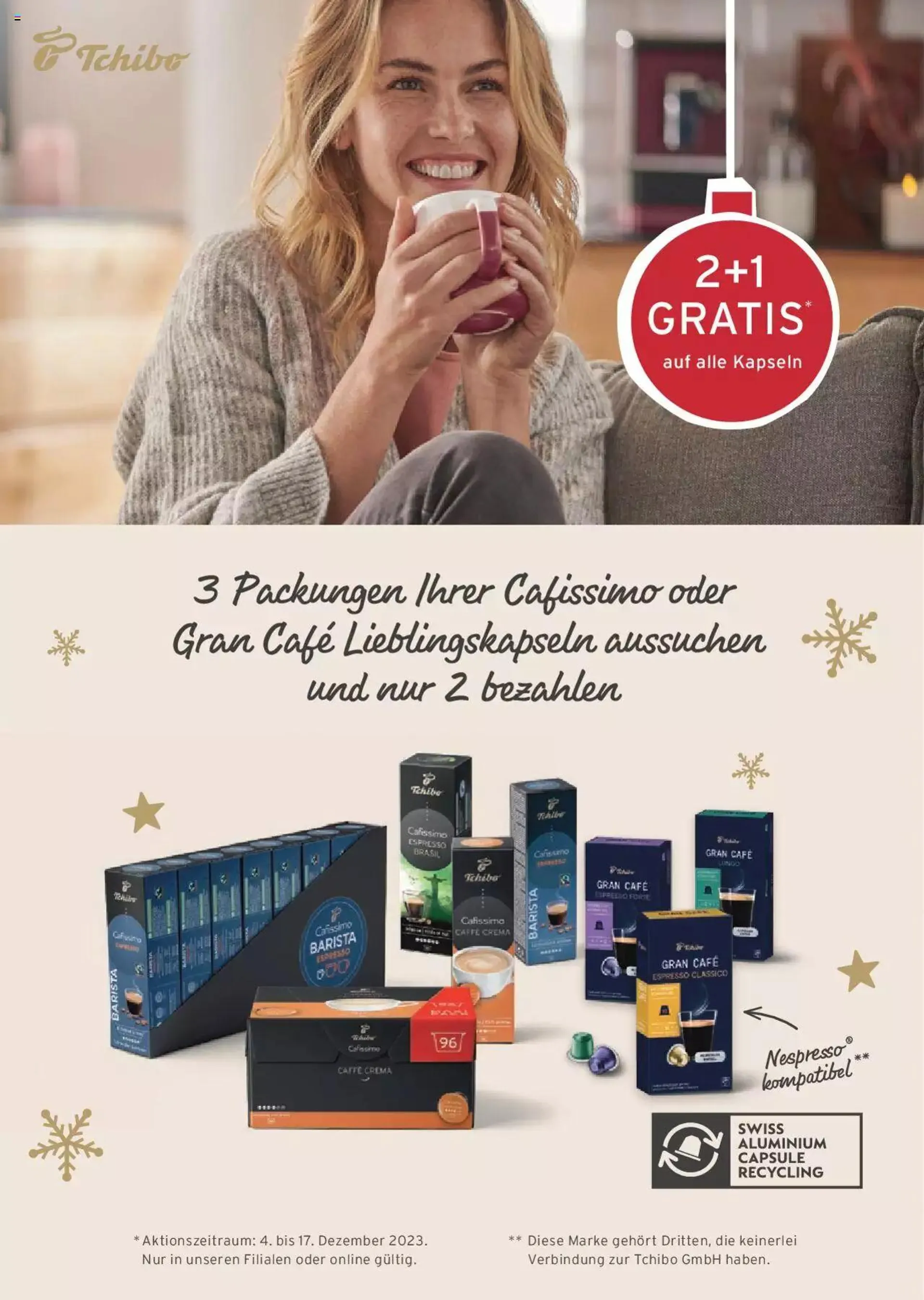 Tchibo Magazin Filialen von 5. Dezember bis 31. Dezember 2023 - Prospekt seite  27