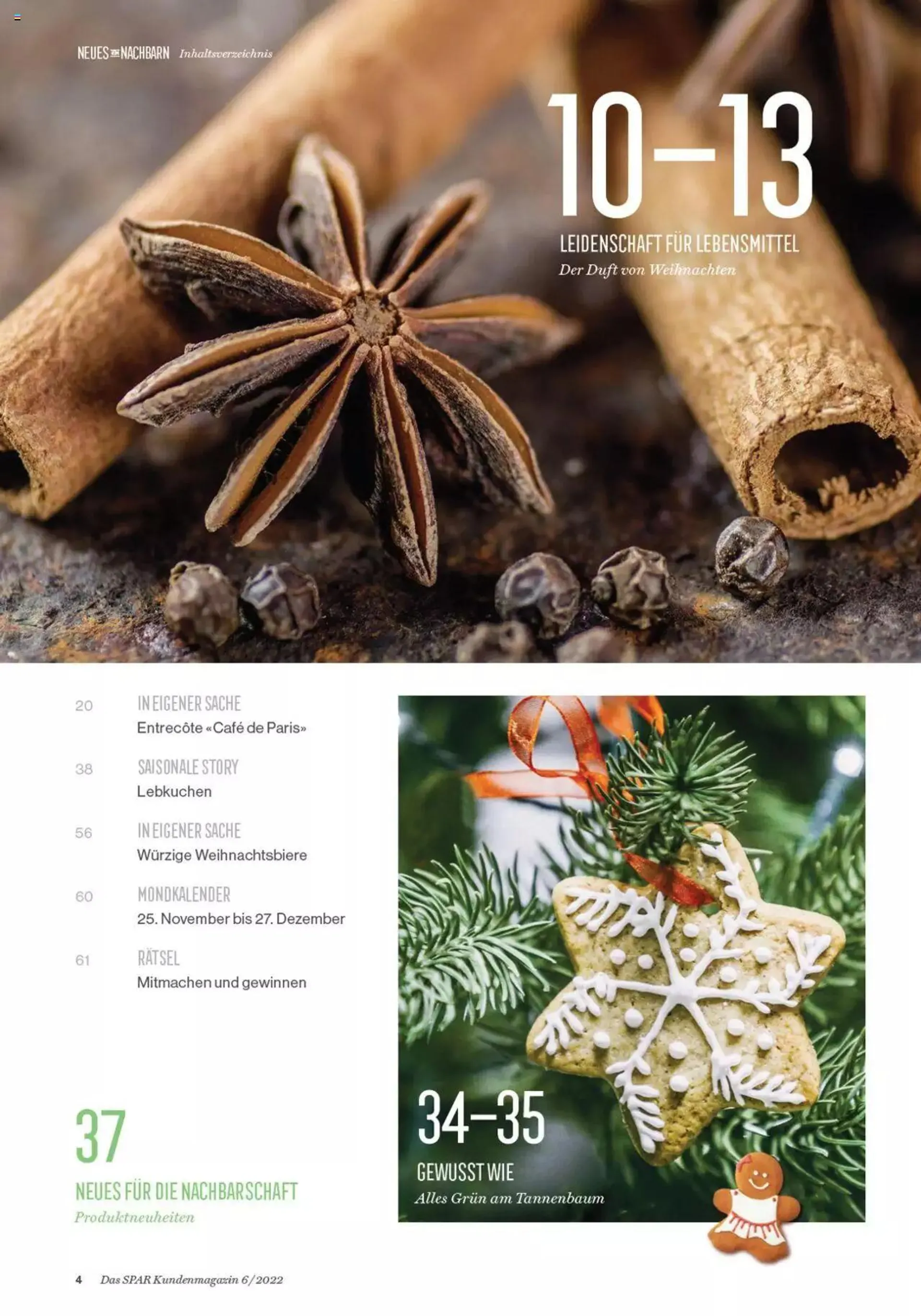 SPAR - Kundenmagazin 06 von 23. November bis 31. Dezember 2023 - Prospekt seite  6