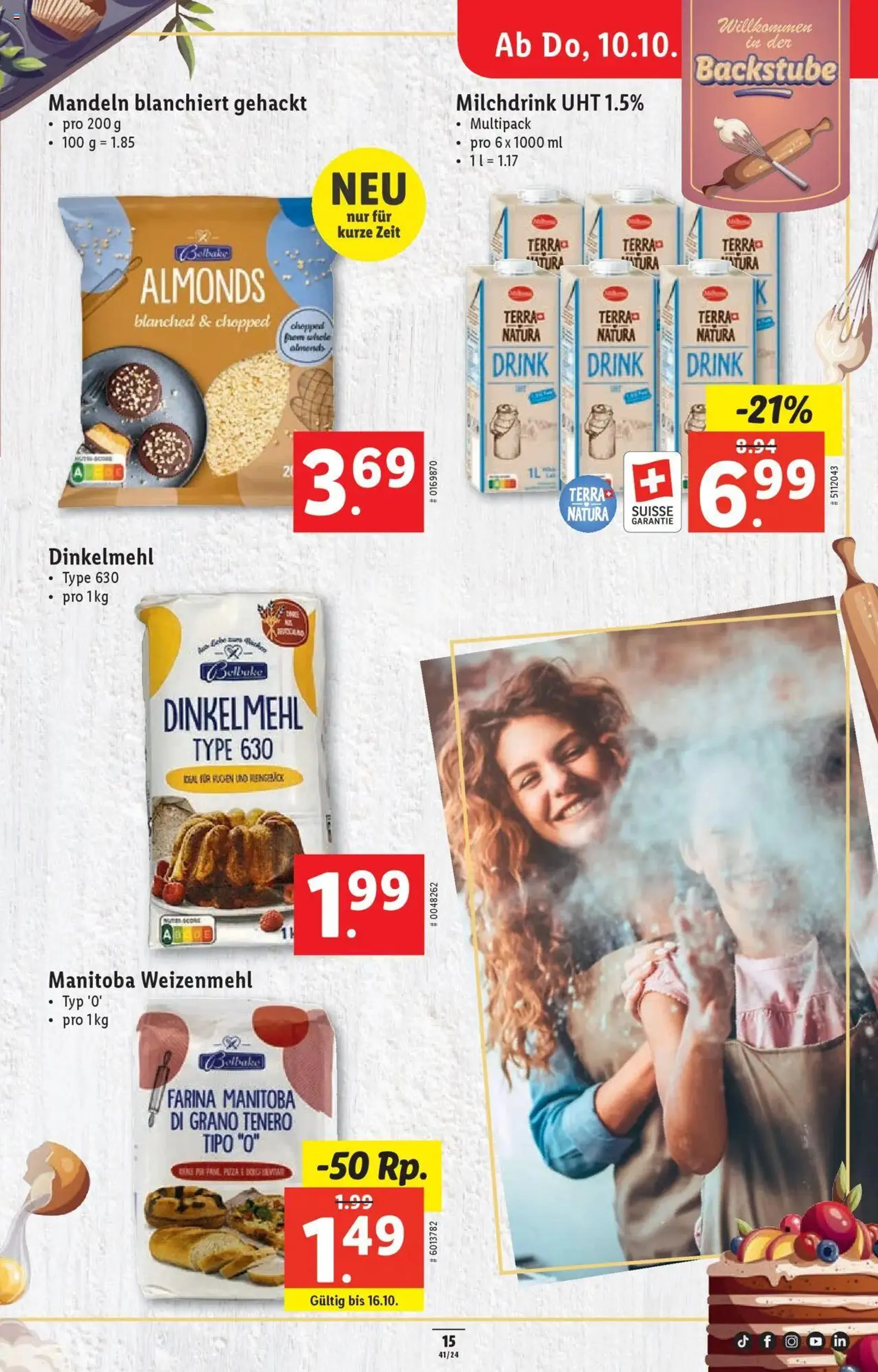 Lidl Aktionen von 10. Oktober bis 16. Oktober 2024 - Prospekt seite  15