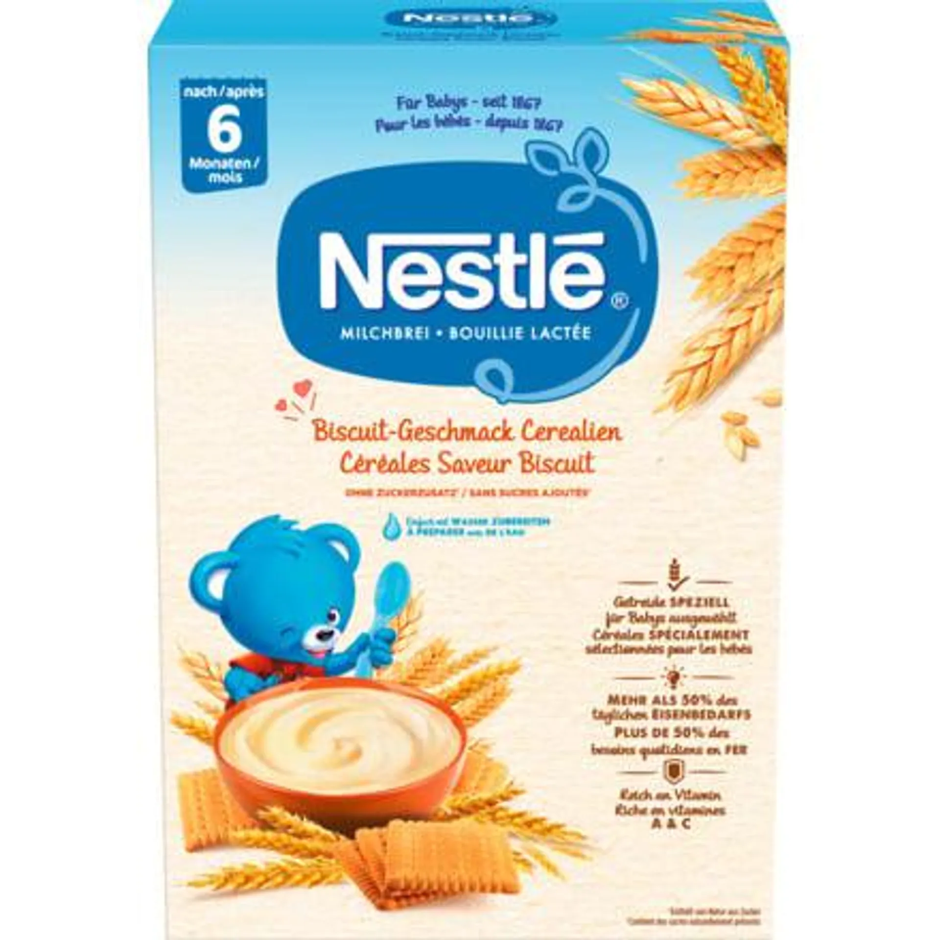 Nestlè Milchbrei Biscuit 450 g