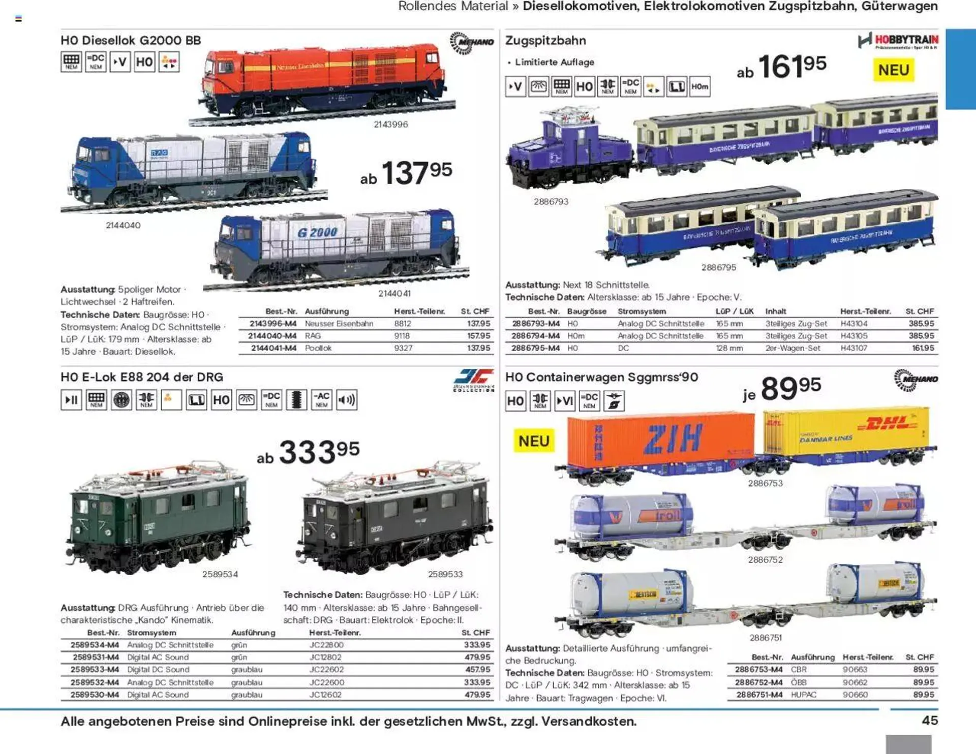 Conrad Modellbahn Katalog 2023/24 von 5. September bis 31. Dezember 2023 - Prospekt seite  47