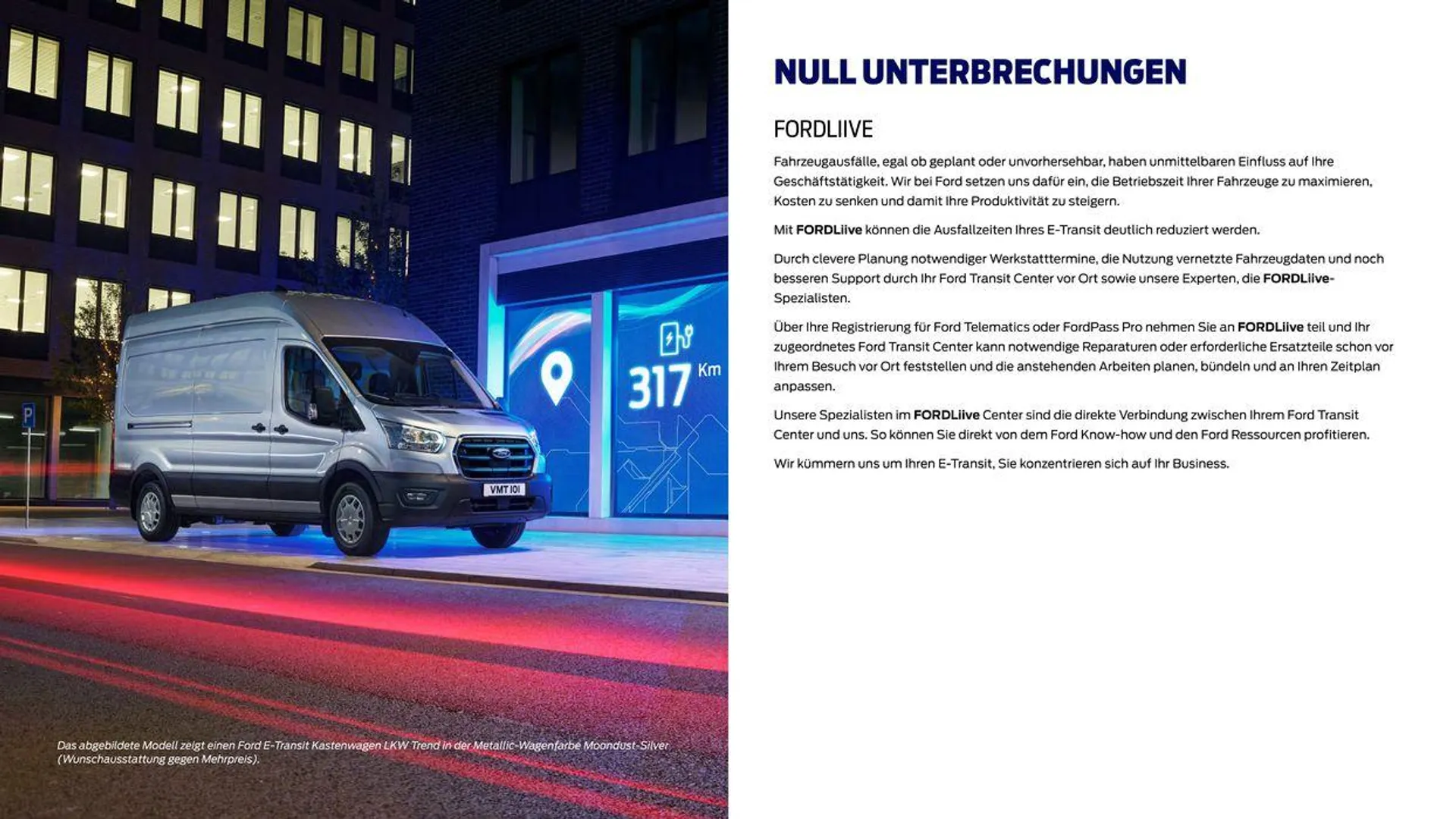 Der Neue Ford E-Transit  von 7. November bis 7. November 2024 - Prospekt seite  8