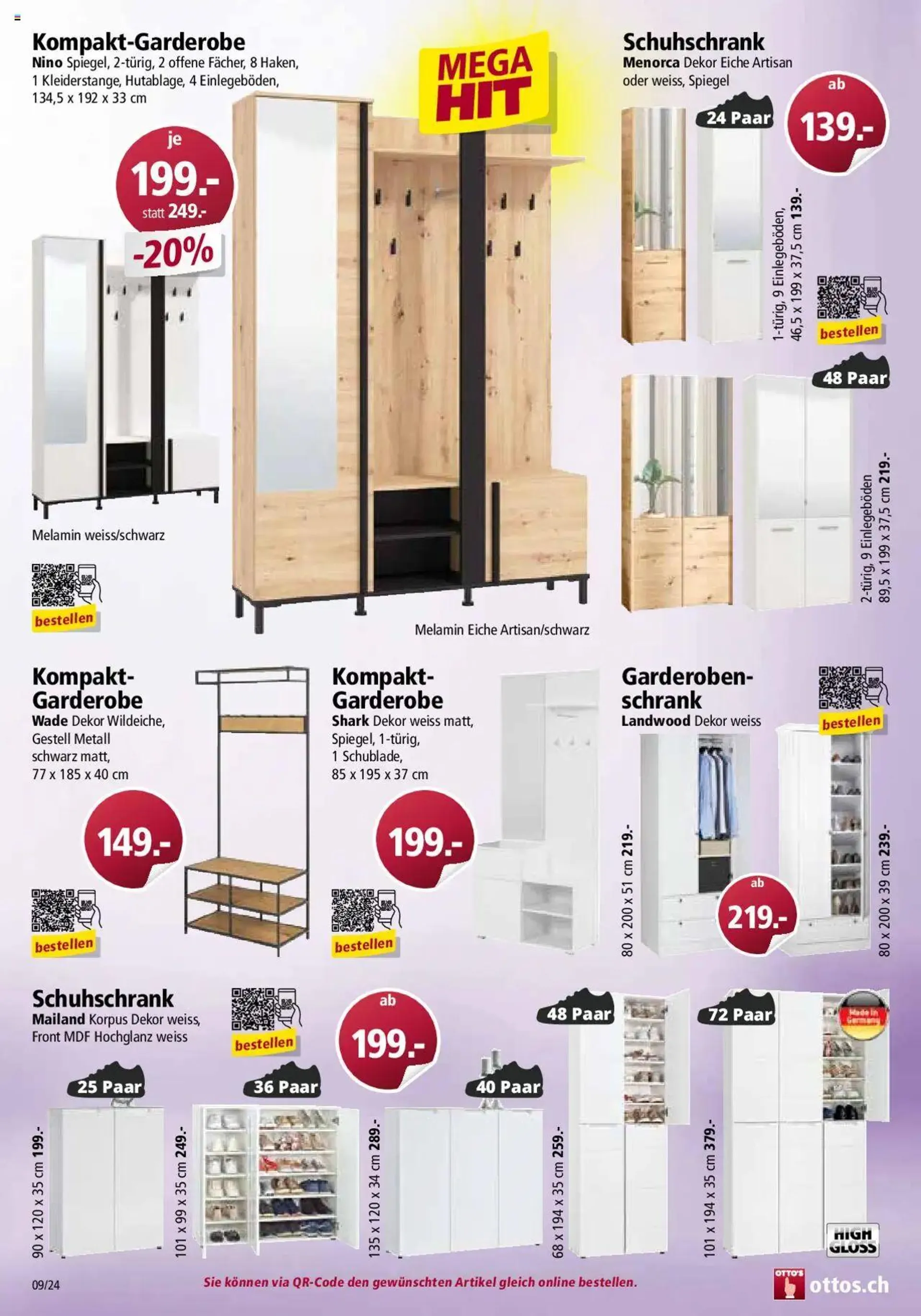 Otto's Moebelflyer von 1. September bis 31. Oktober 2024 - Prospekt seite  27