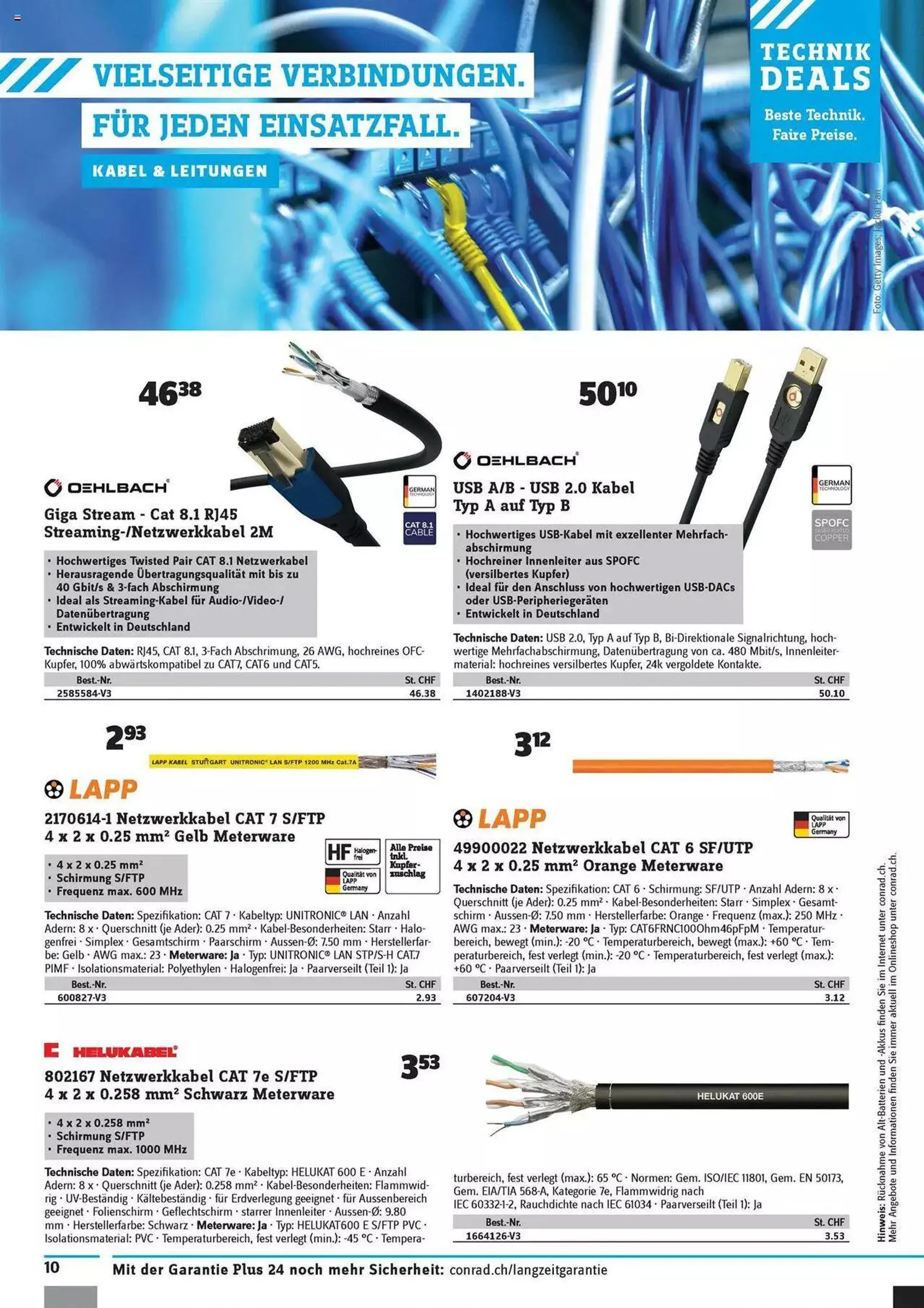 Conrad - Technik Deals von 30. August bis 31. Dezember 2023 - Prospekt seite  12