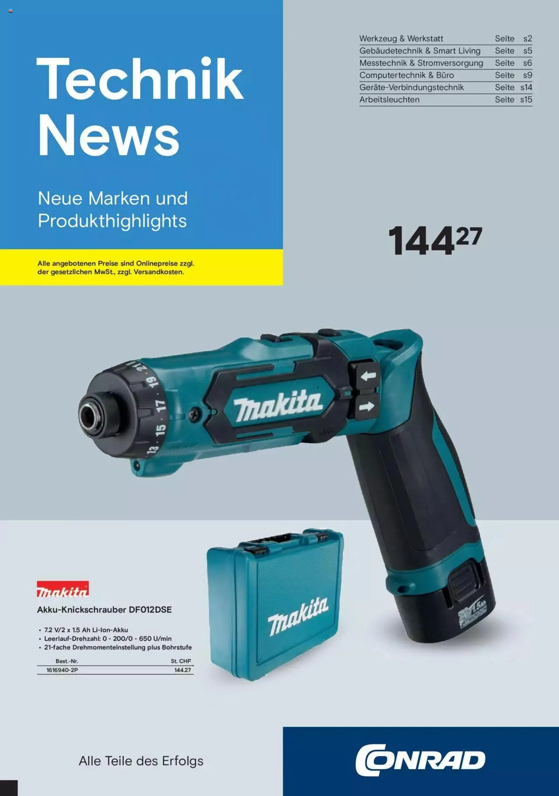 Conrad Aktionen Innovation News von 1. Mai bis 31. Dezember 2024 - Prospekt seite  25