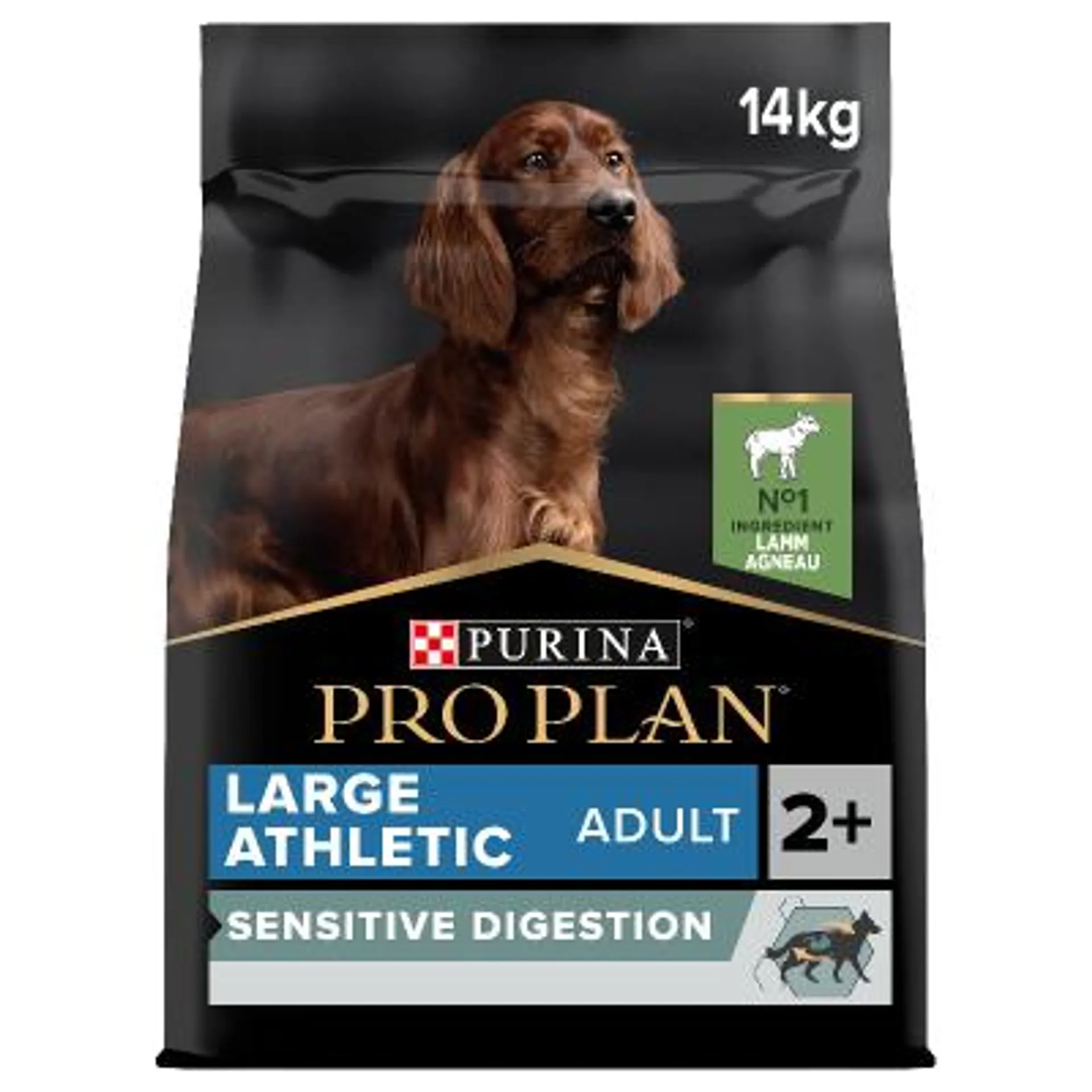 Pro Plan Dog Adult Large Athletic Sensitive Digestion Lamm 14kg