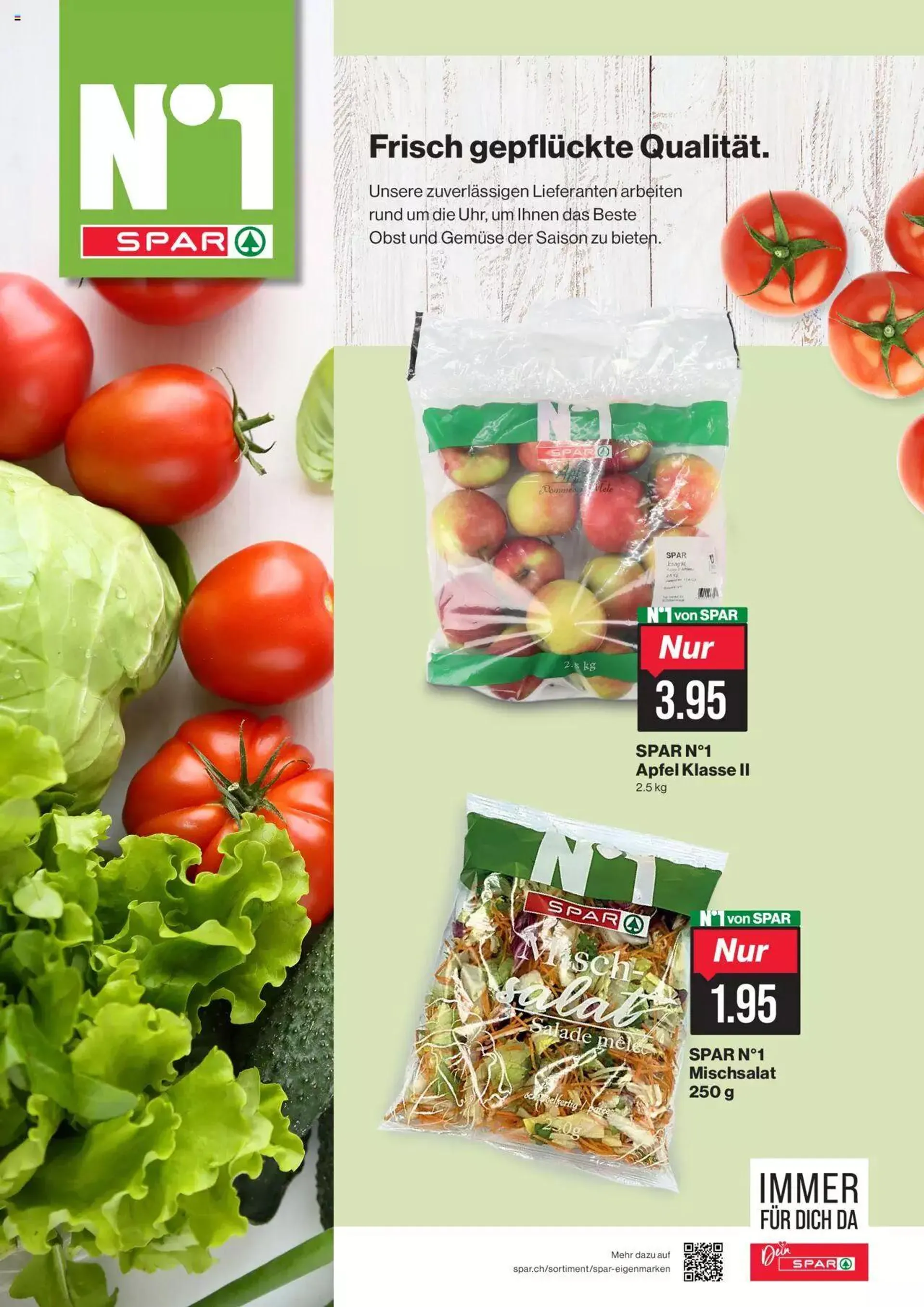 SPAR Aktionen Täglich sparen von 6. Juni bis 31. Dezember 2023 - Prospekt seite  9