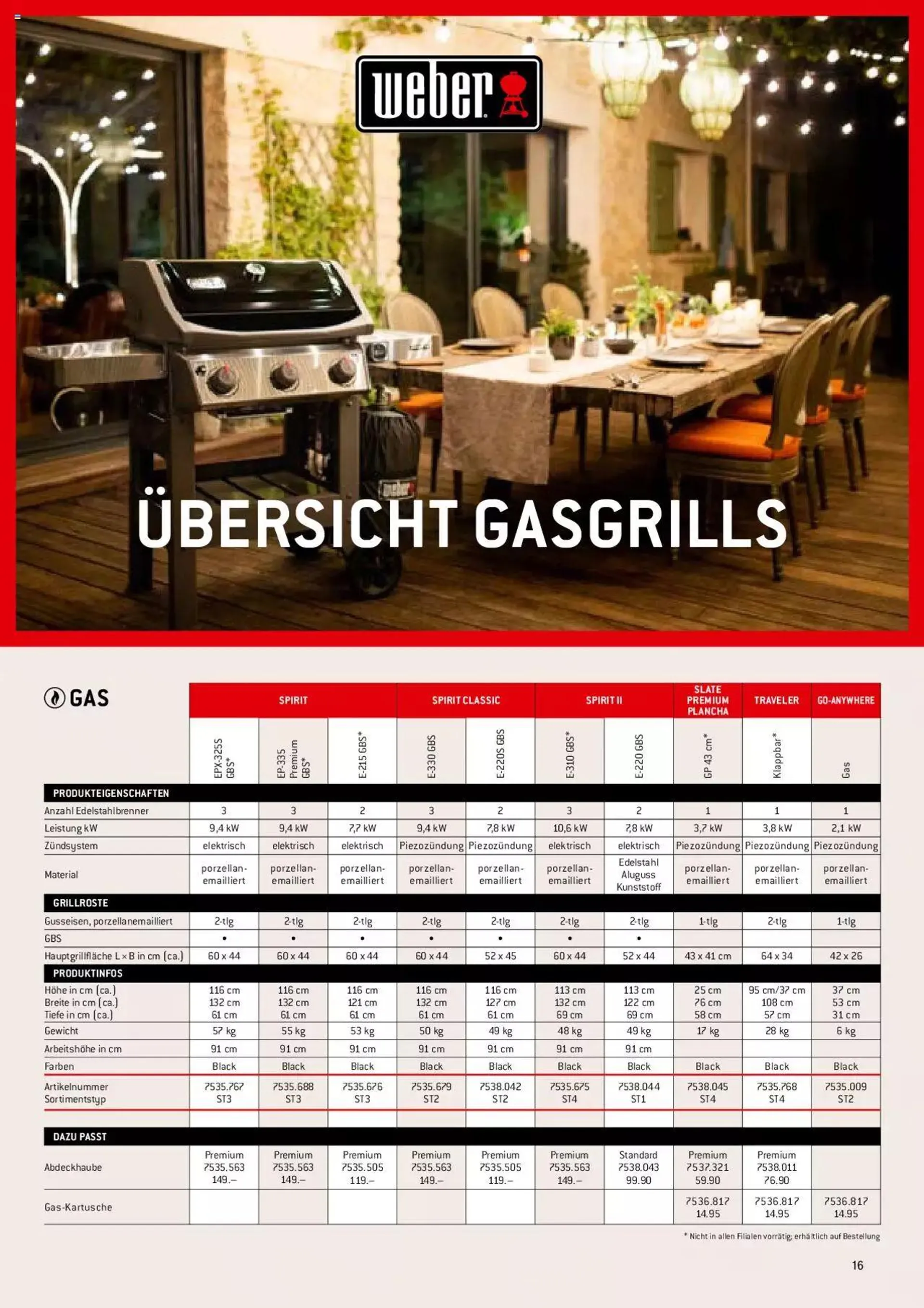 DO IT+GARDEN MIGROS Aktionen Grill von 26. Februar bis 31. Dezember 2024 - Prospekt seite  16